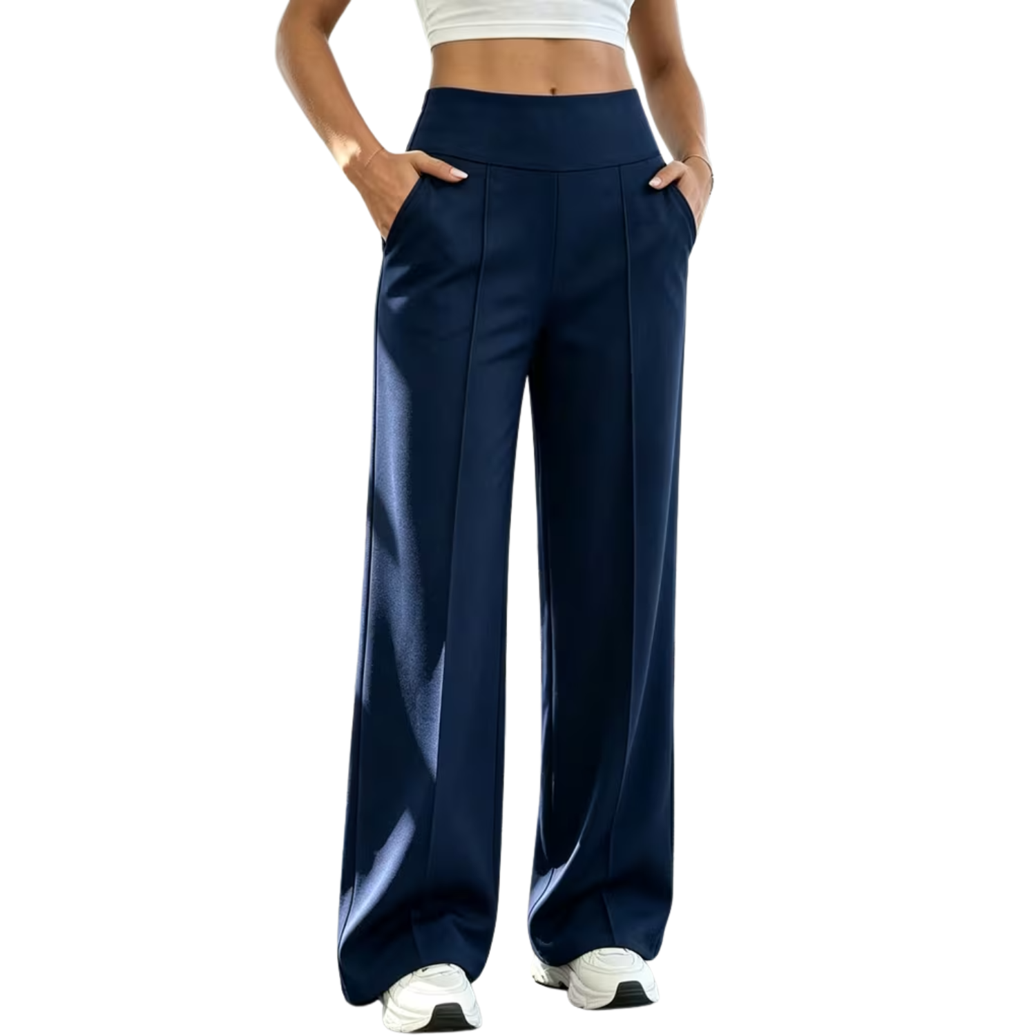 Cariova Mode I Women's High Waist Wide Leg Pants