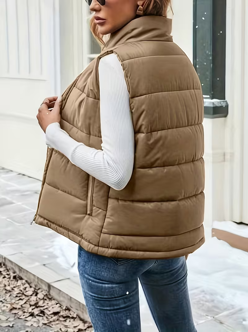 Cariova Mode | Women's Padded Sleeveless Vest