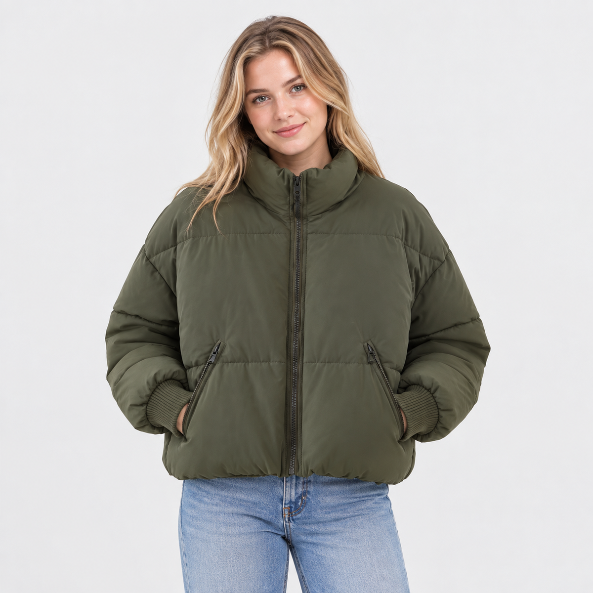Cariova Mode I Women's Padded Jacket - Long Sleeve Commuter Outerwear
