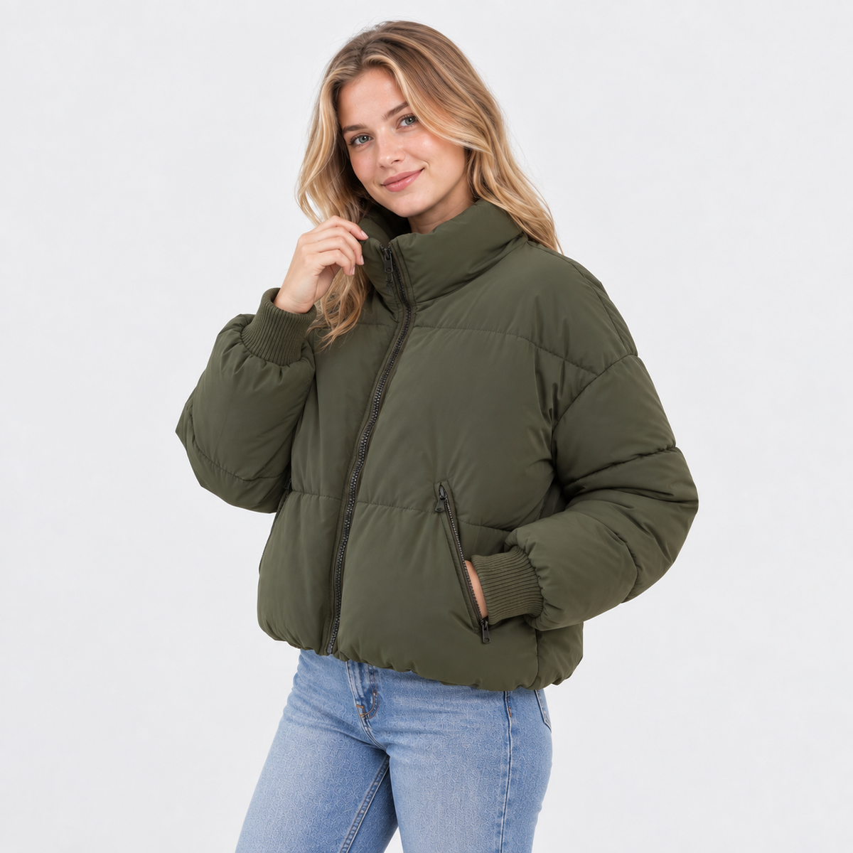 Cariova Mode I Women's Padded Jacket - Long Sleeve Commuter Outerwear