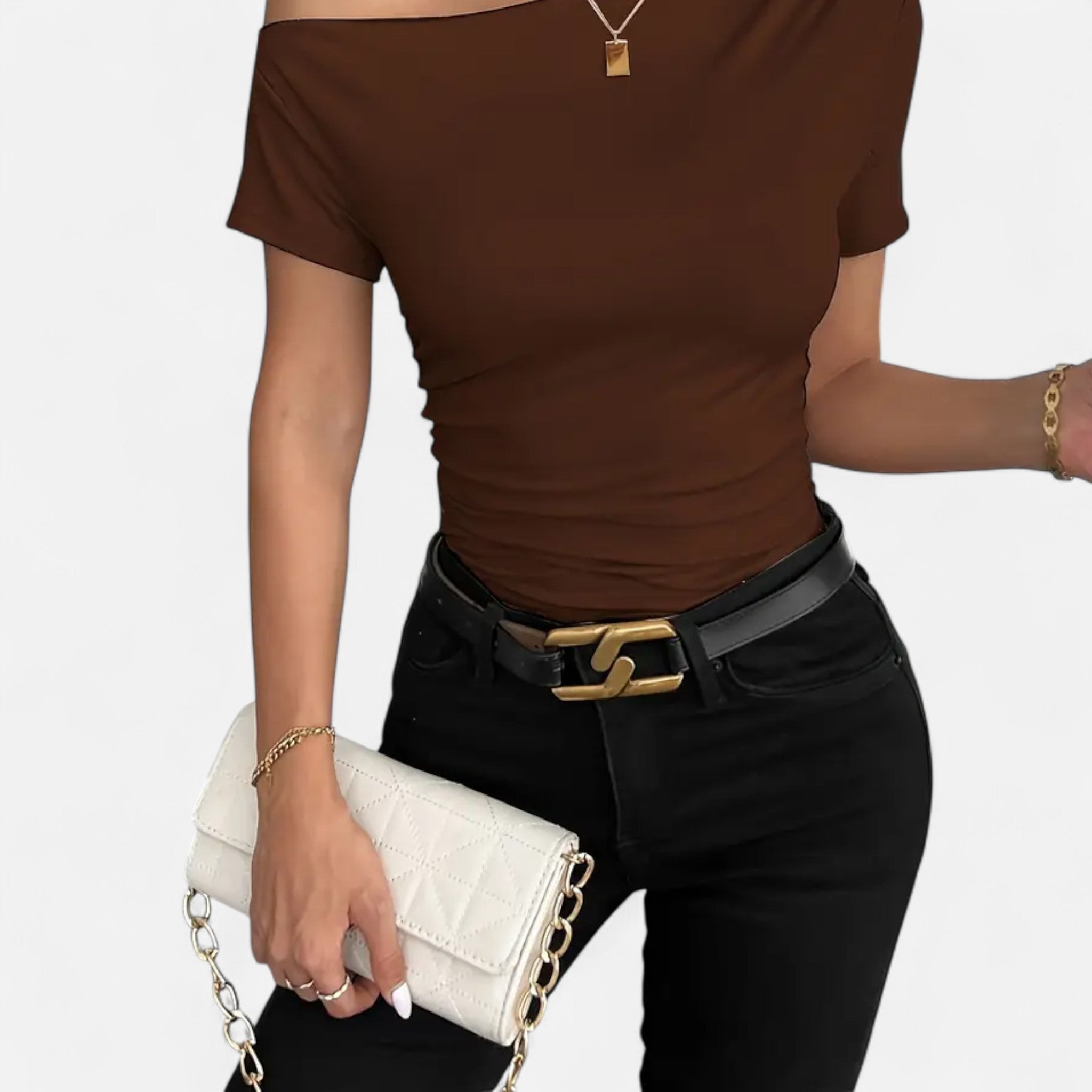 Cariova Mode | Women’s Off-Shoulder Top – Timeless Elegance
