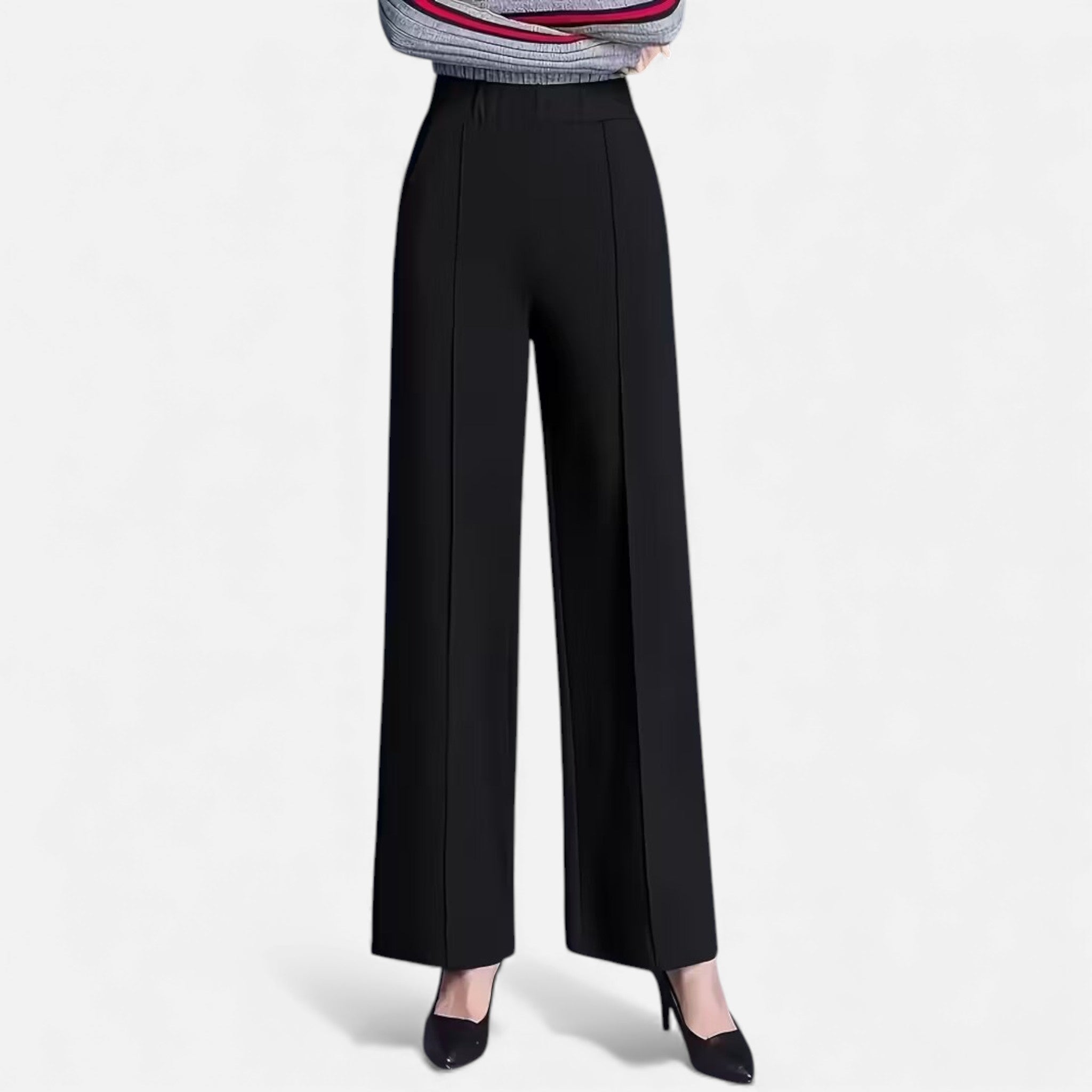 Cariova Mode | Women’s Heritage High-Waist Wide-Leg Trousers