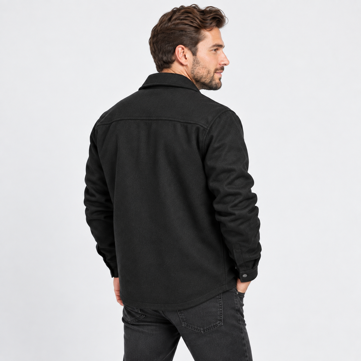 Cariova Mode I Men's Thickened Cardigan - Solid Color Style