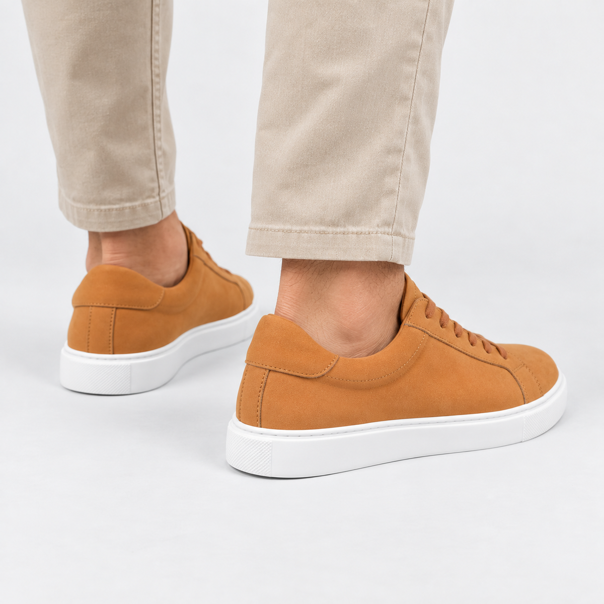 Cariova Mode I Men's Full-Grain Leather Casual Shoes - Lace-Up