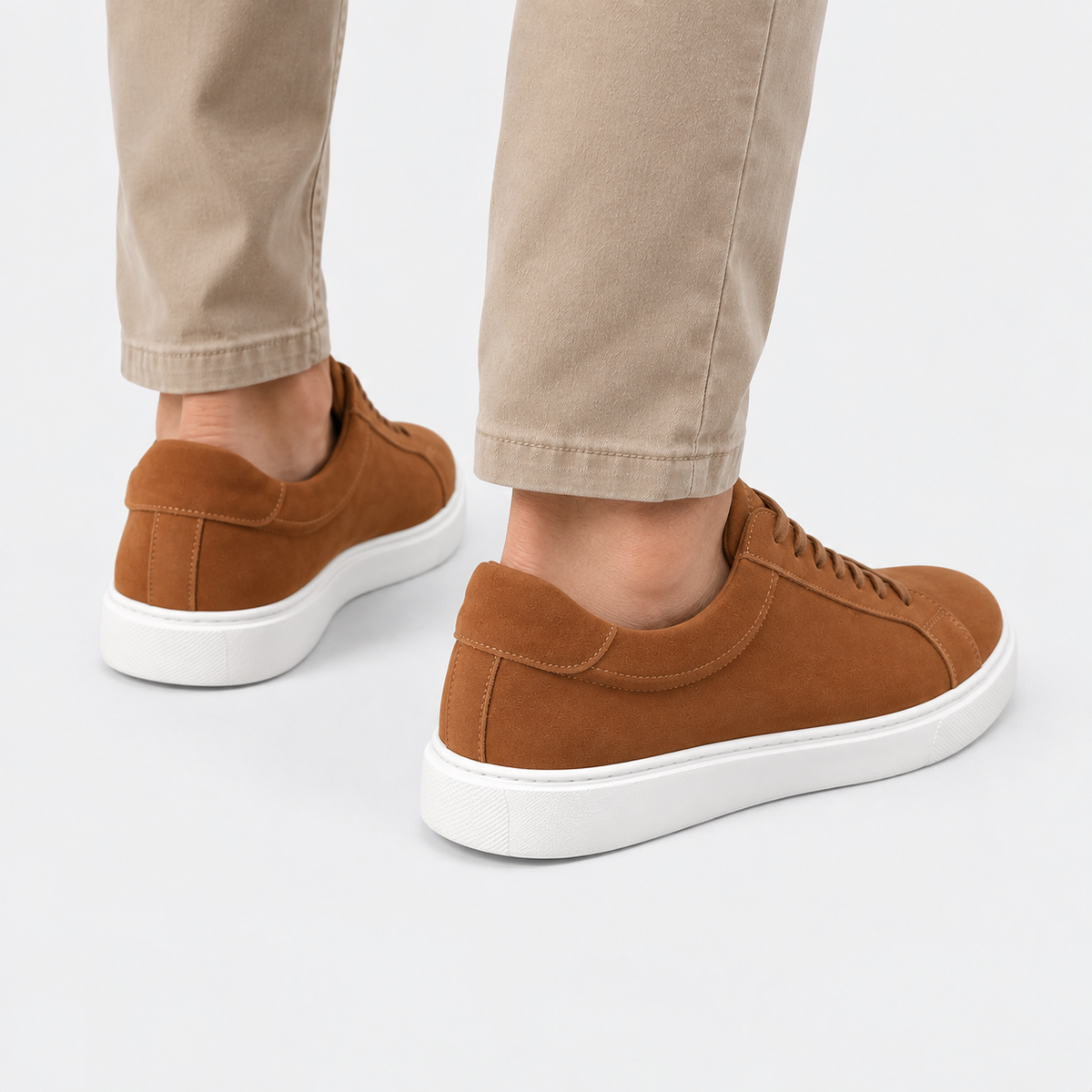 Cariova Mode I Men's Full-Grain Leather Casual Shoes - Lace-Up