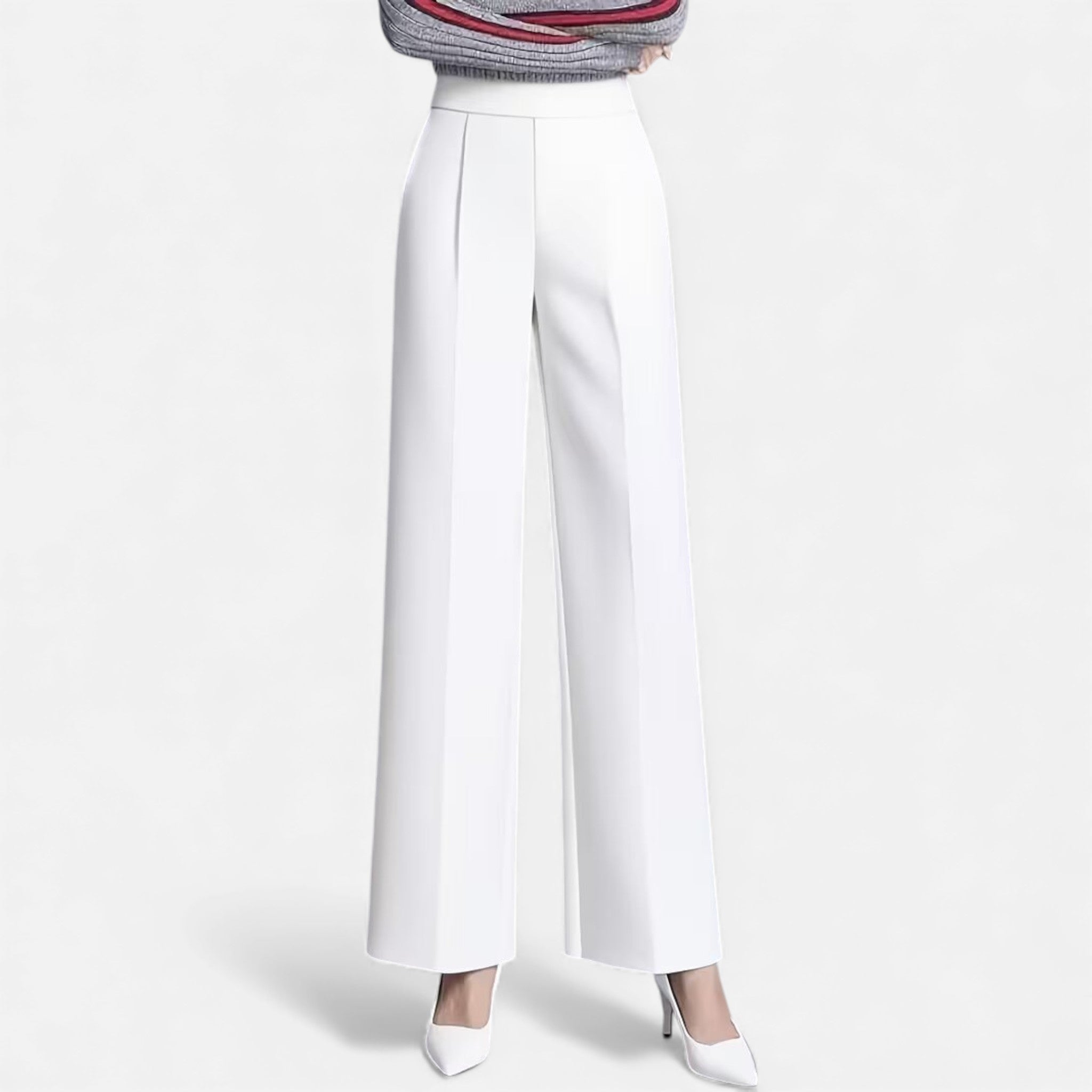 Cariova Mode | Women’s Heritage High-Waist Wide-Leg Trousers