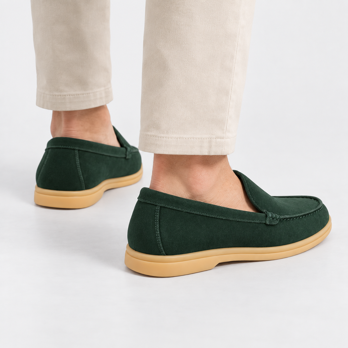 Cariova Mode I Men's Suede Casual Shoes - Cowhide Insole Rubber Sole