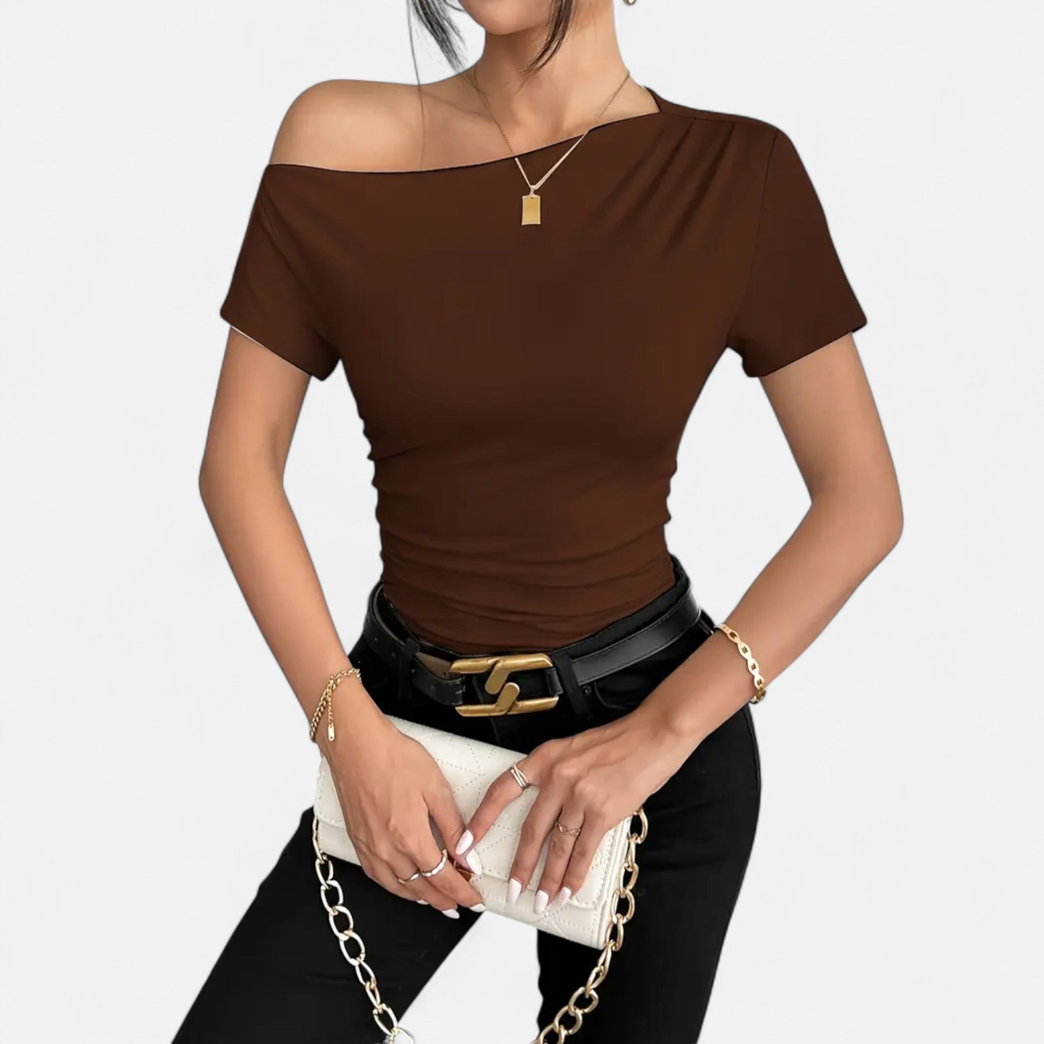 Cariova Mode | Women’s Off-Shoulder Top – Timeless Elegance