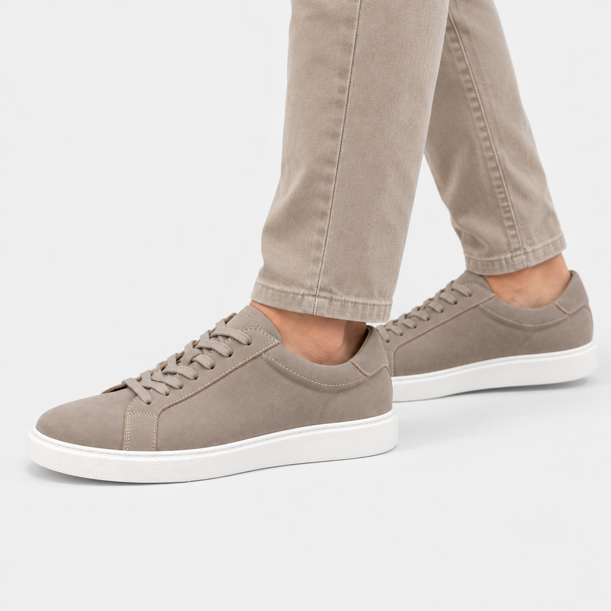 Cariova Mode I Men's Full-Grain Leather Casual Shoes - Lace-Up