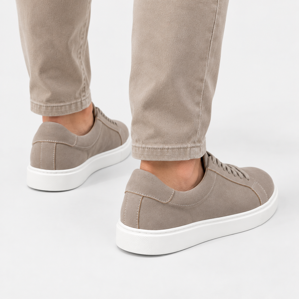 Cariova Mode I Men's Full-Grain Leather Casual Shoes - Lace-Up
