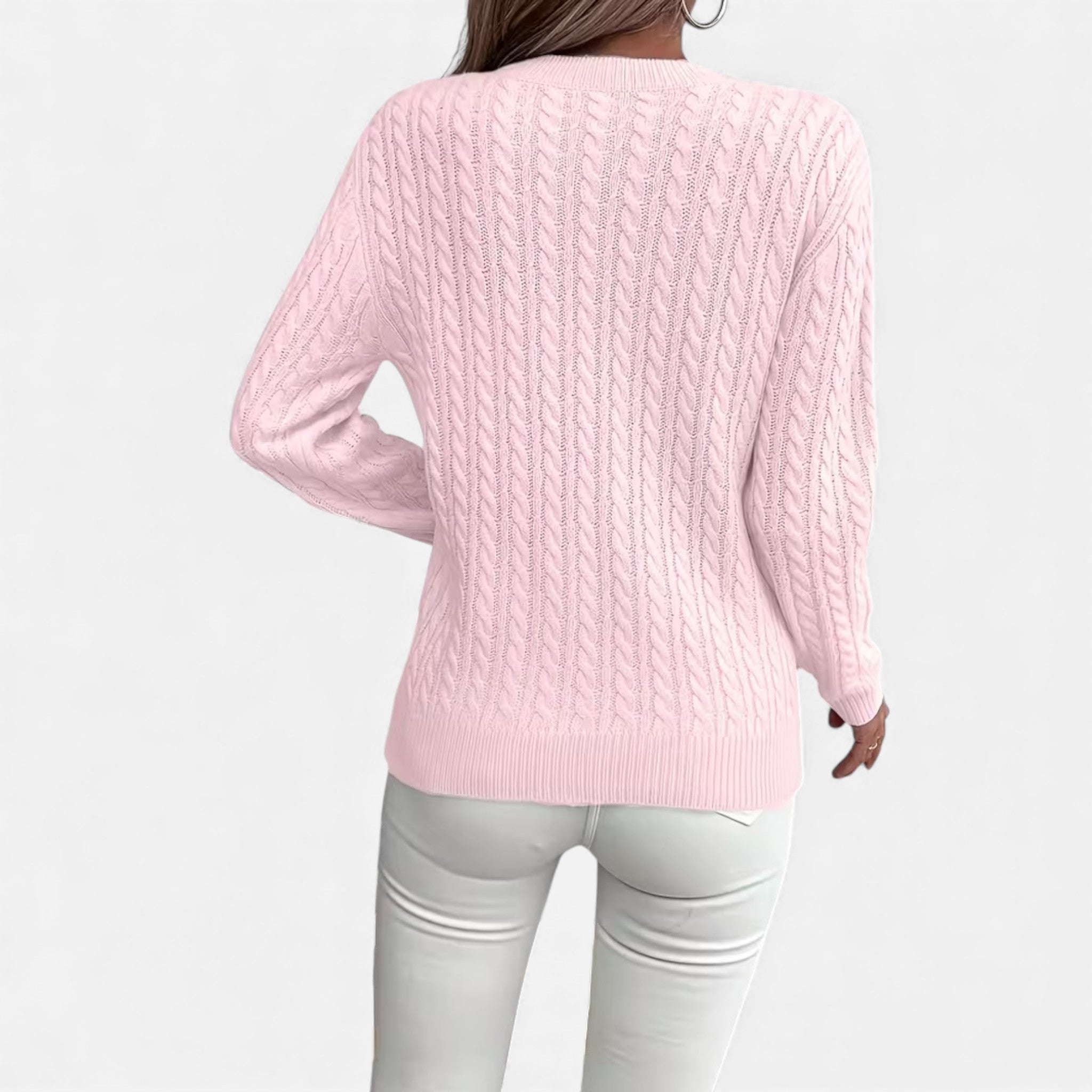 Cariova Mode | Women’s Cashmere-Soft Ribbed Sweater