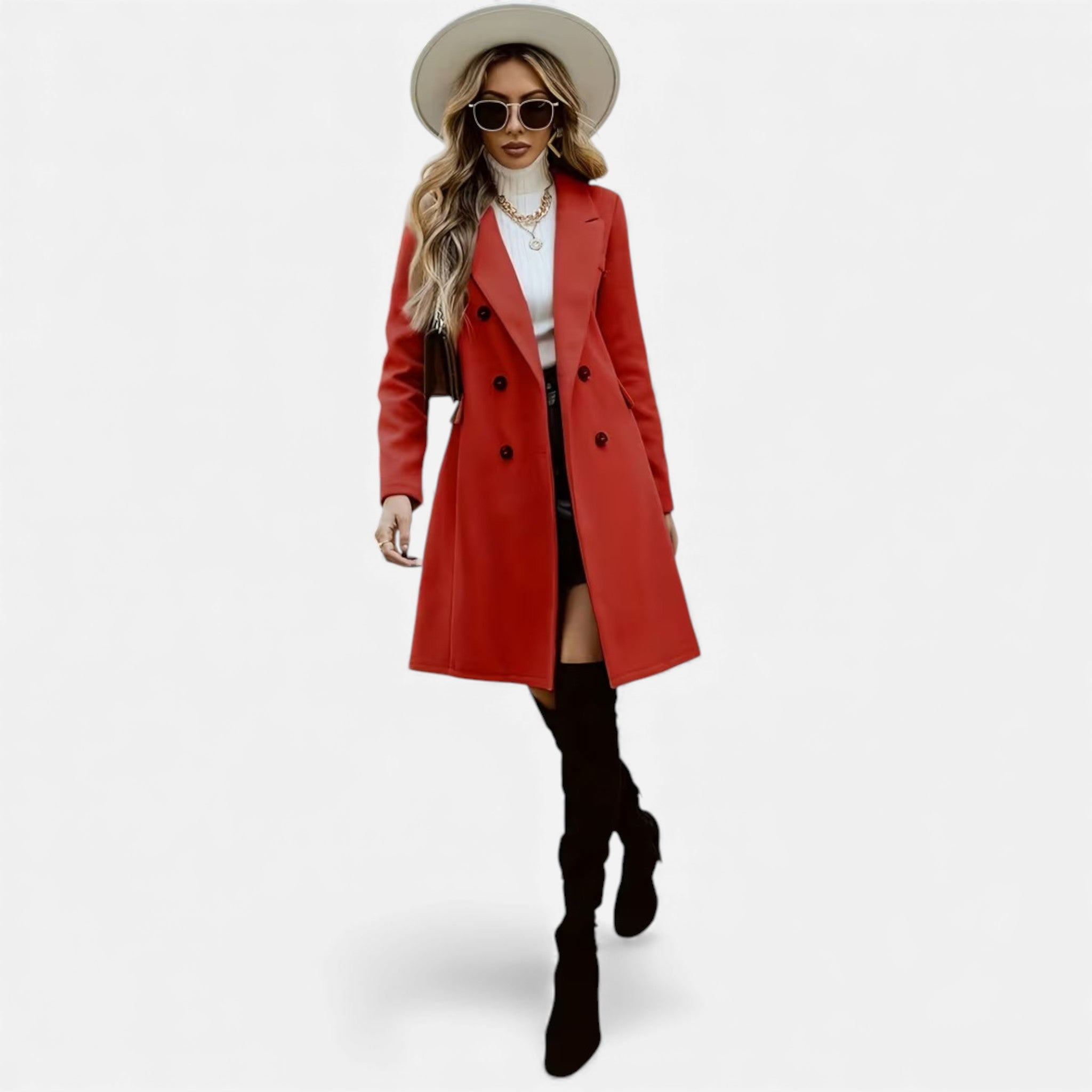 Cariova Mode | Women’s Heritage Tweed Overcoat