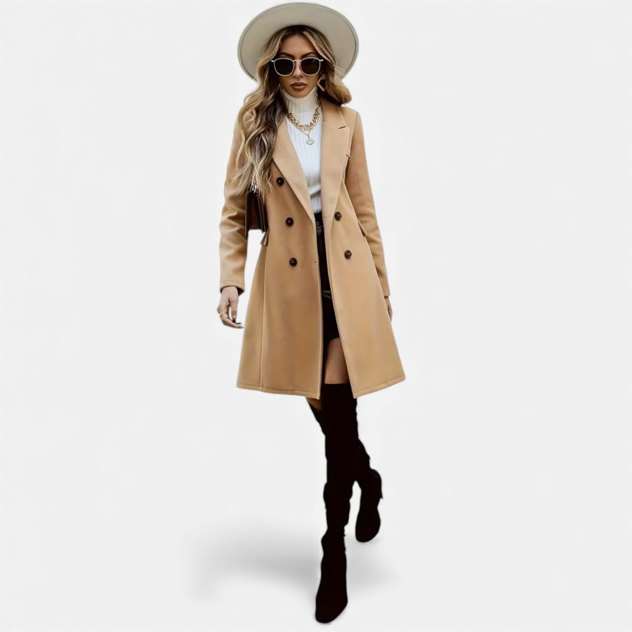 Cariova Mode | Women’s Heritage Tweed Overcoat