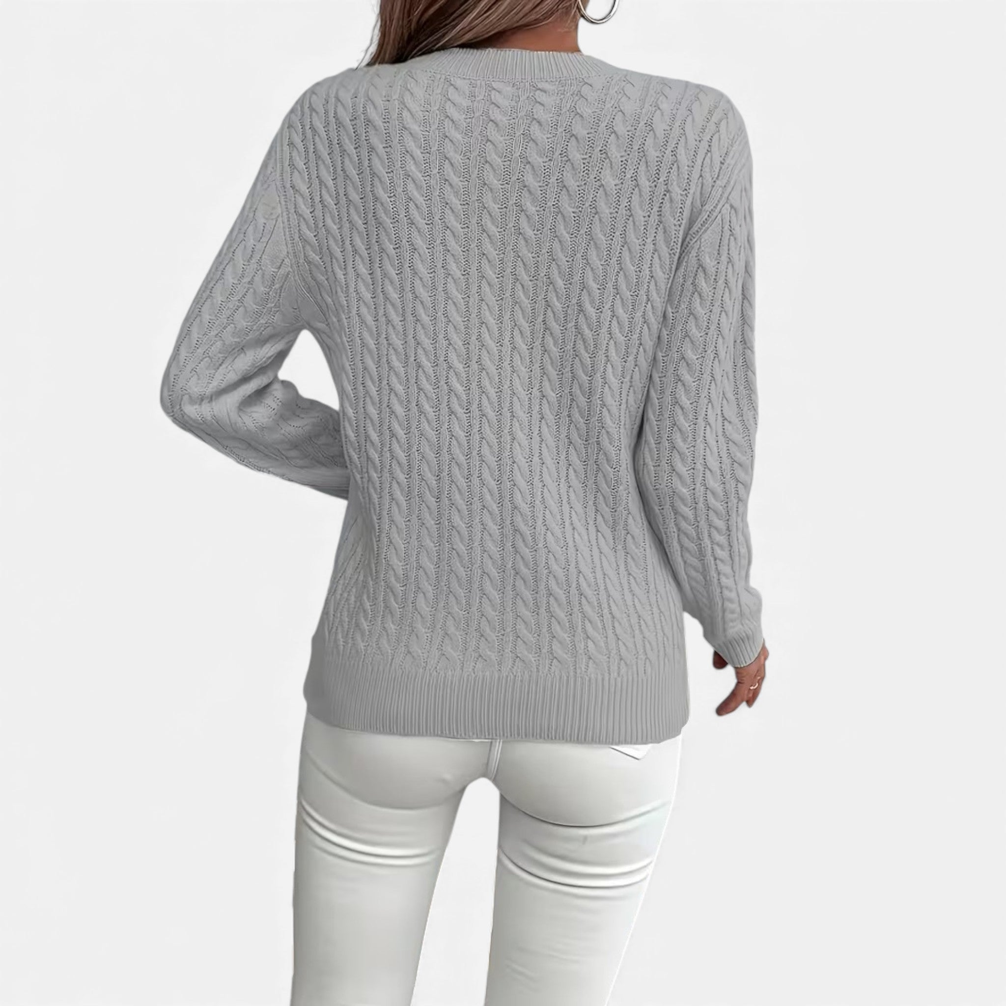 Cariova Mode | Women’s Cashmere-Soft Ribbed Sweater