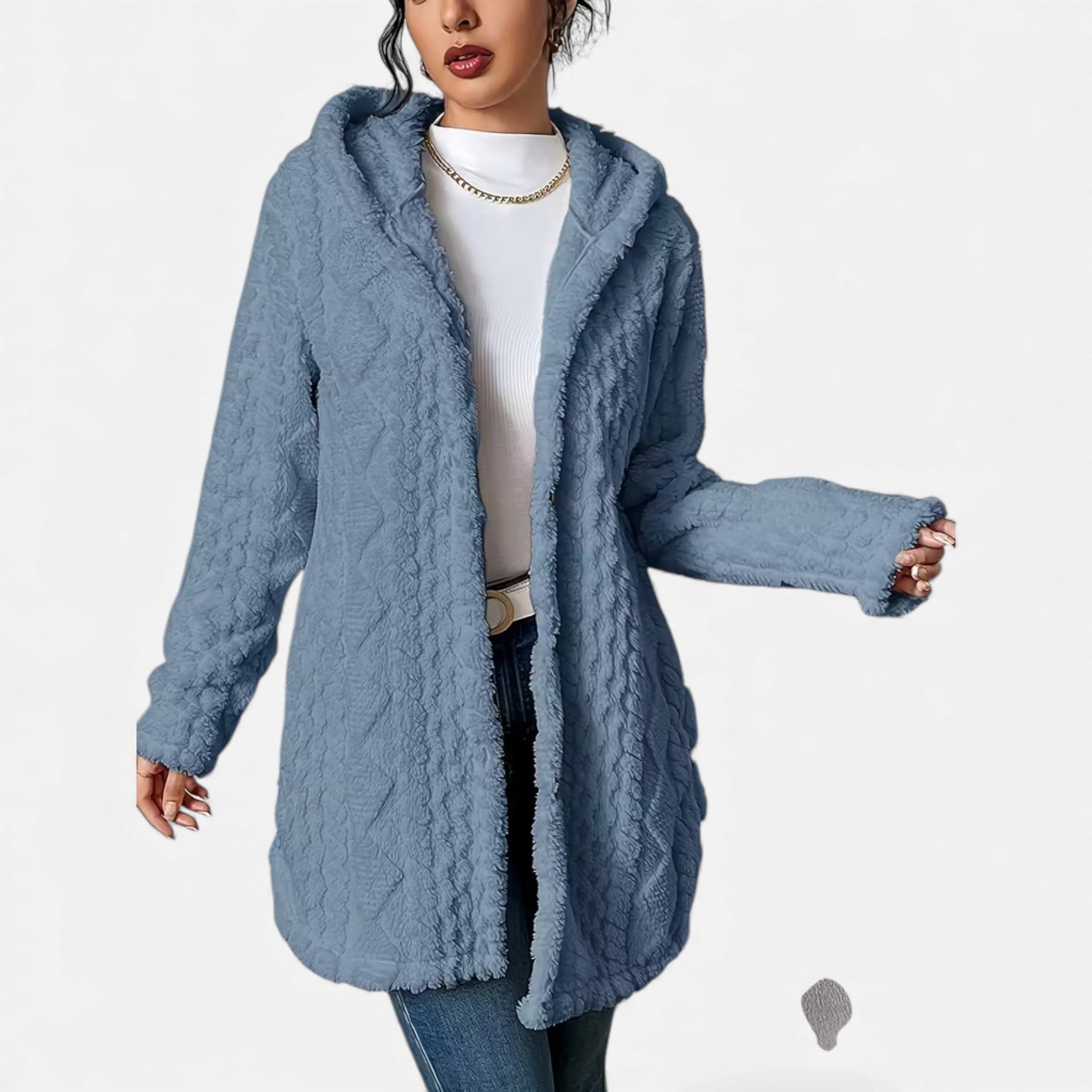 Cariova Mode | Women’s Heritage Jacquard Hooded Coat