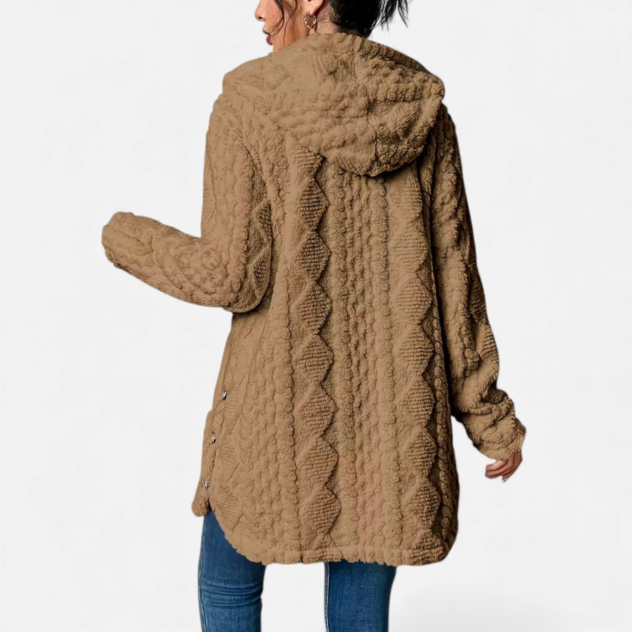 Cariova Mode | Women’s Heritage Jacquard Hooded Coat