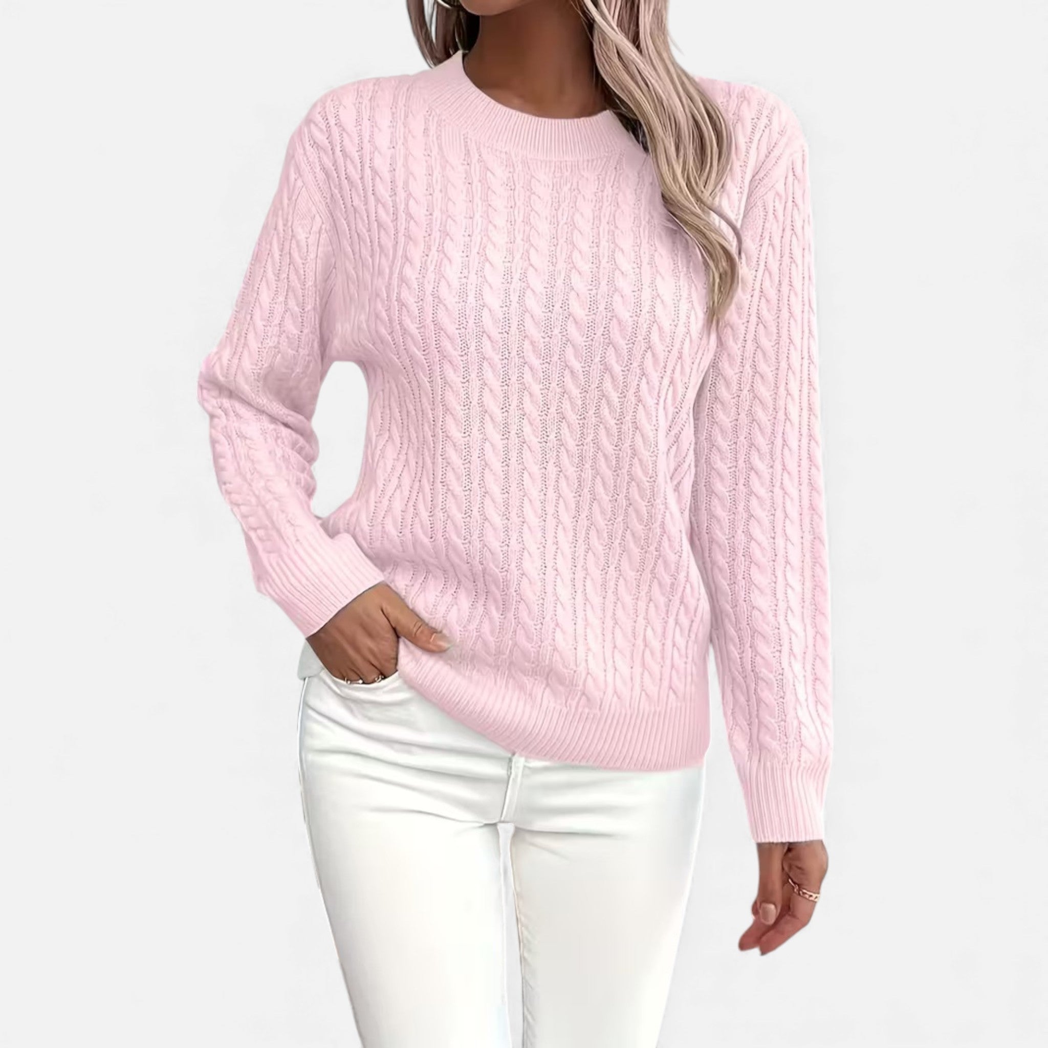 Cariova Mode | Women’s Cashmere-Soft Ribbed Sweater