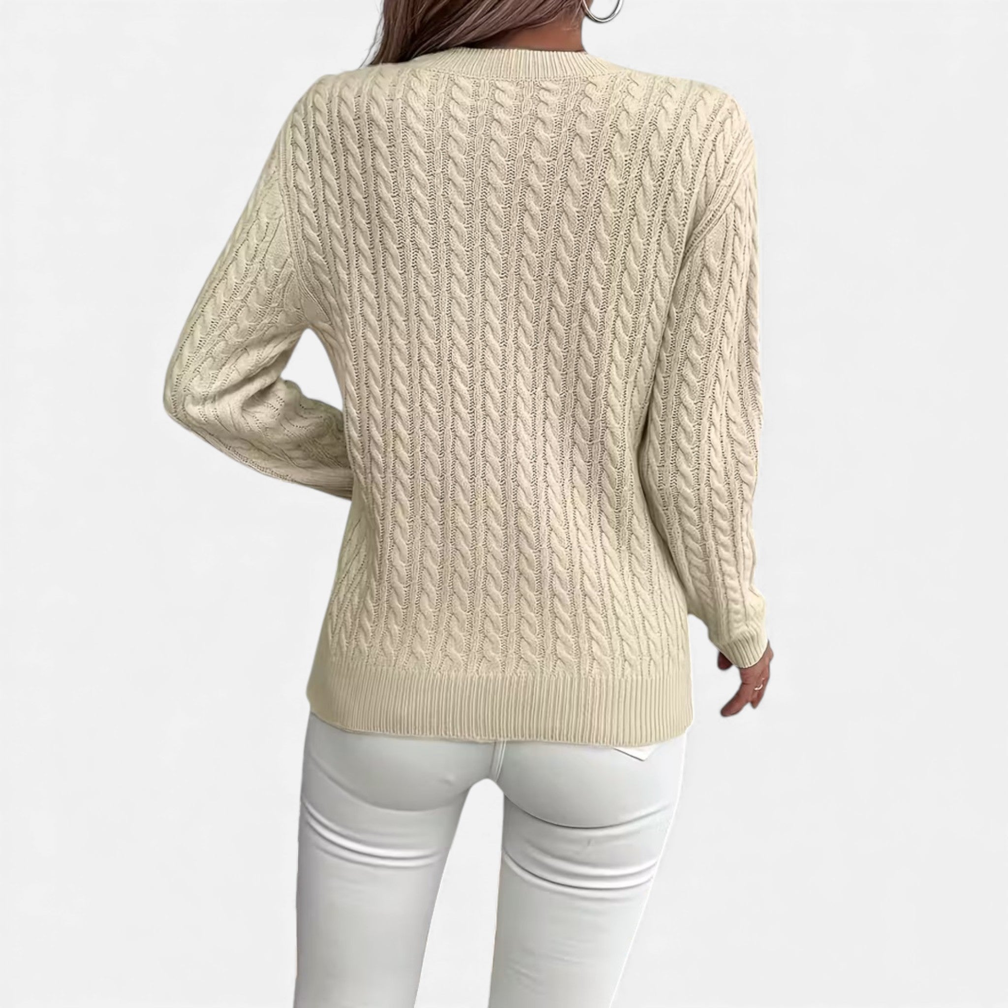 Cariova Mode | Women’s Cashmere-Soft Ribbed Sweater