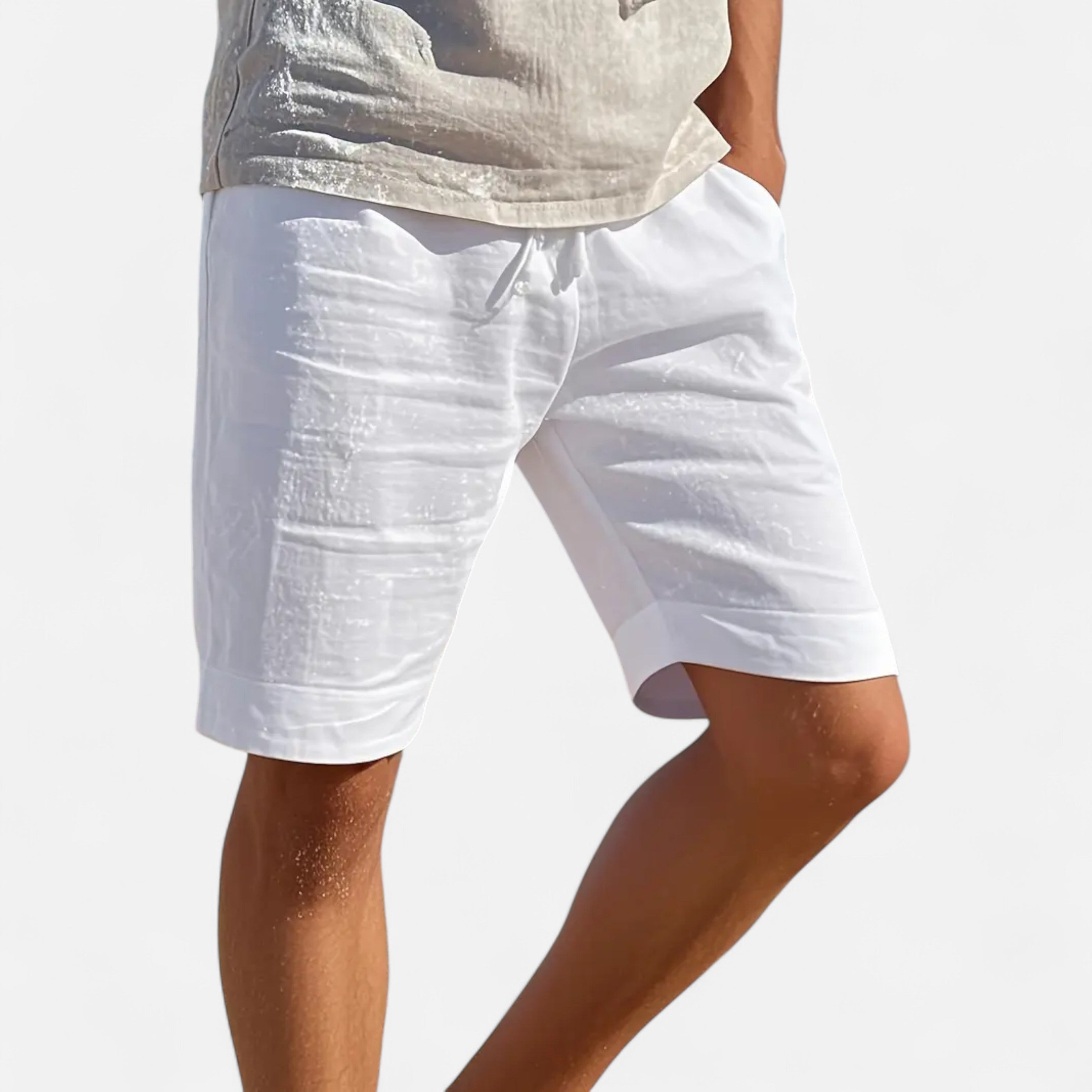 Cariova Mode | Men’s Linen Shorts – Riviera Summer Style