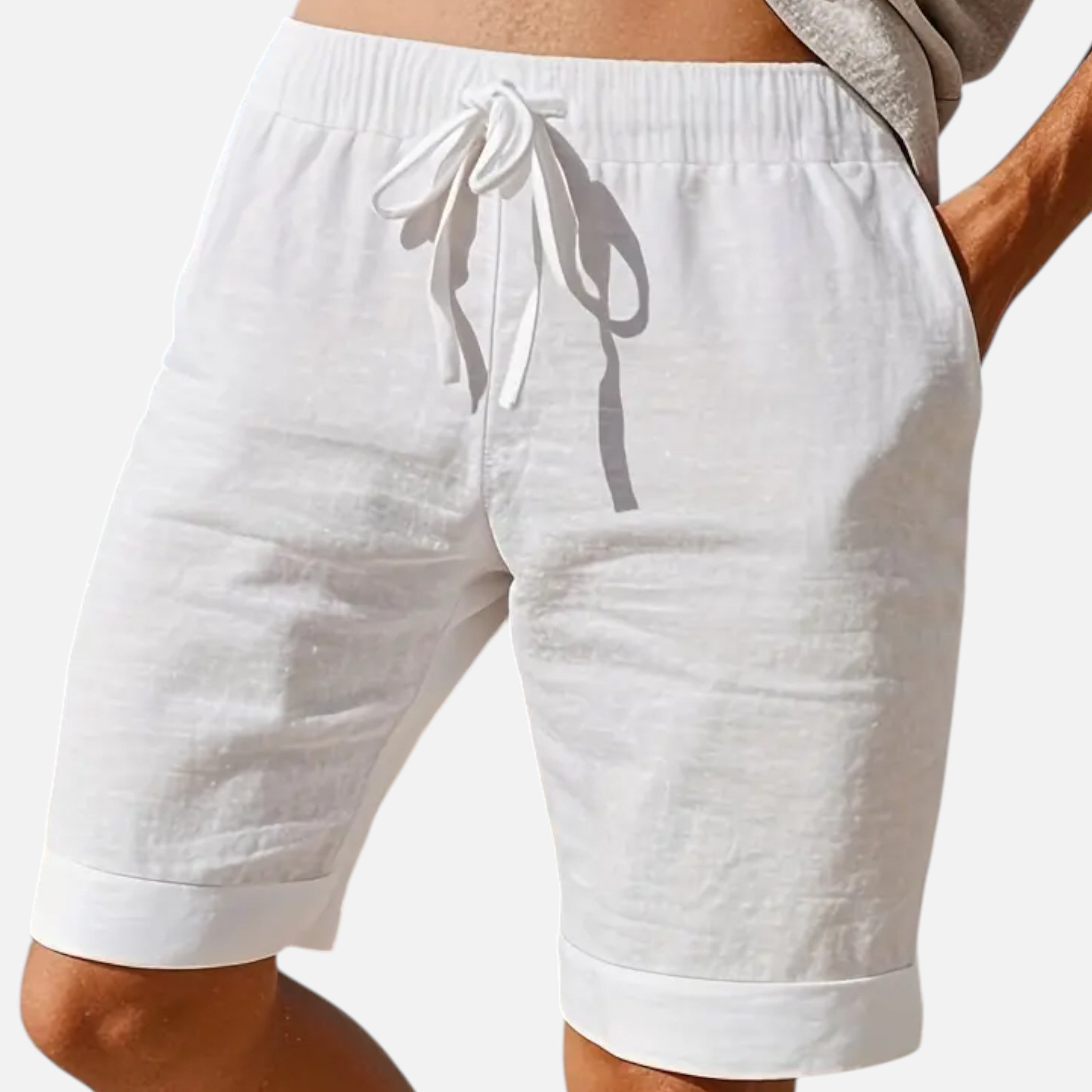 Cariova Mode | Men’s Linen Shorts – Riviera Summer Style