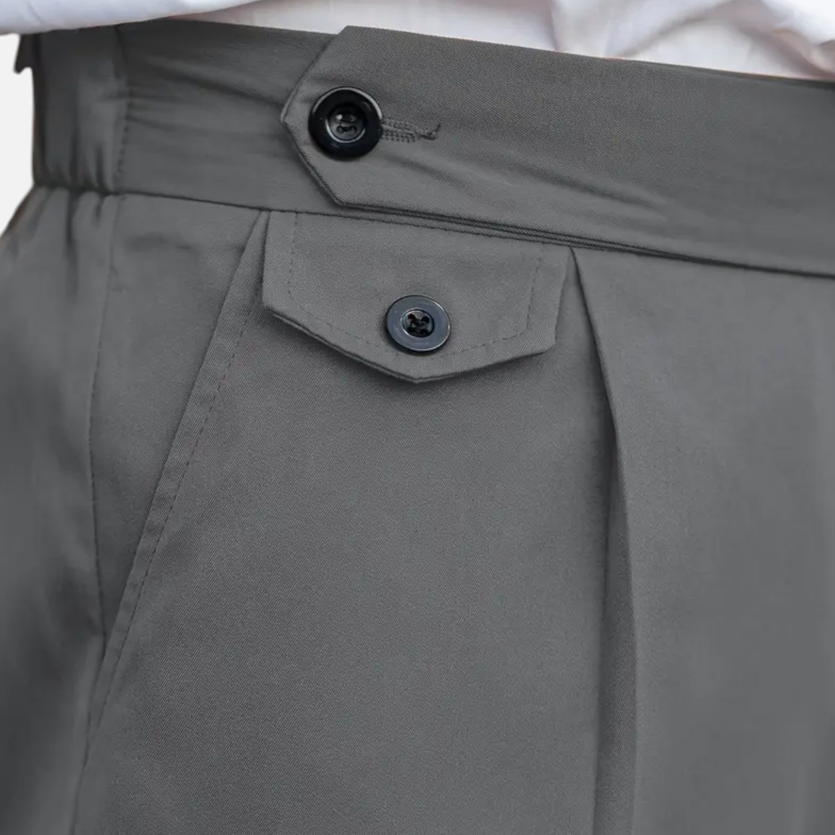 Cariova Mode | Men’s Vintage Dress Trousers – Timeless Loose Fit