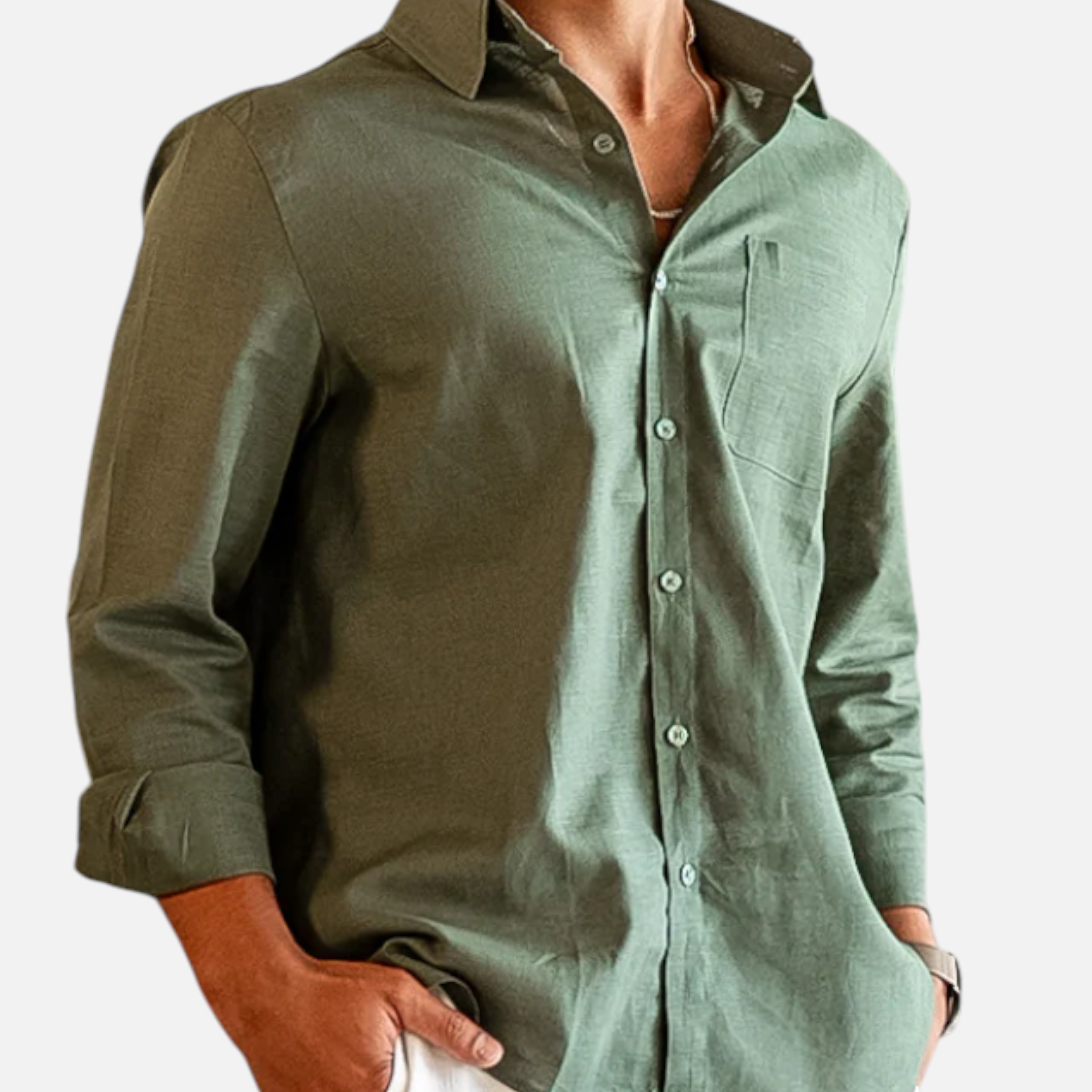 Cariova Mode | Men’s Linen Shirt – Timeless Riviera Style