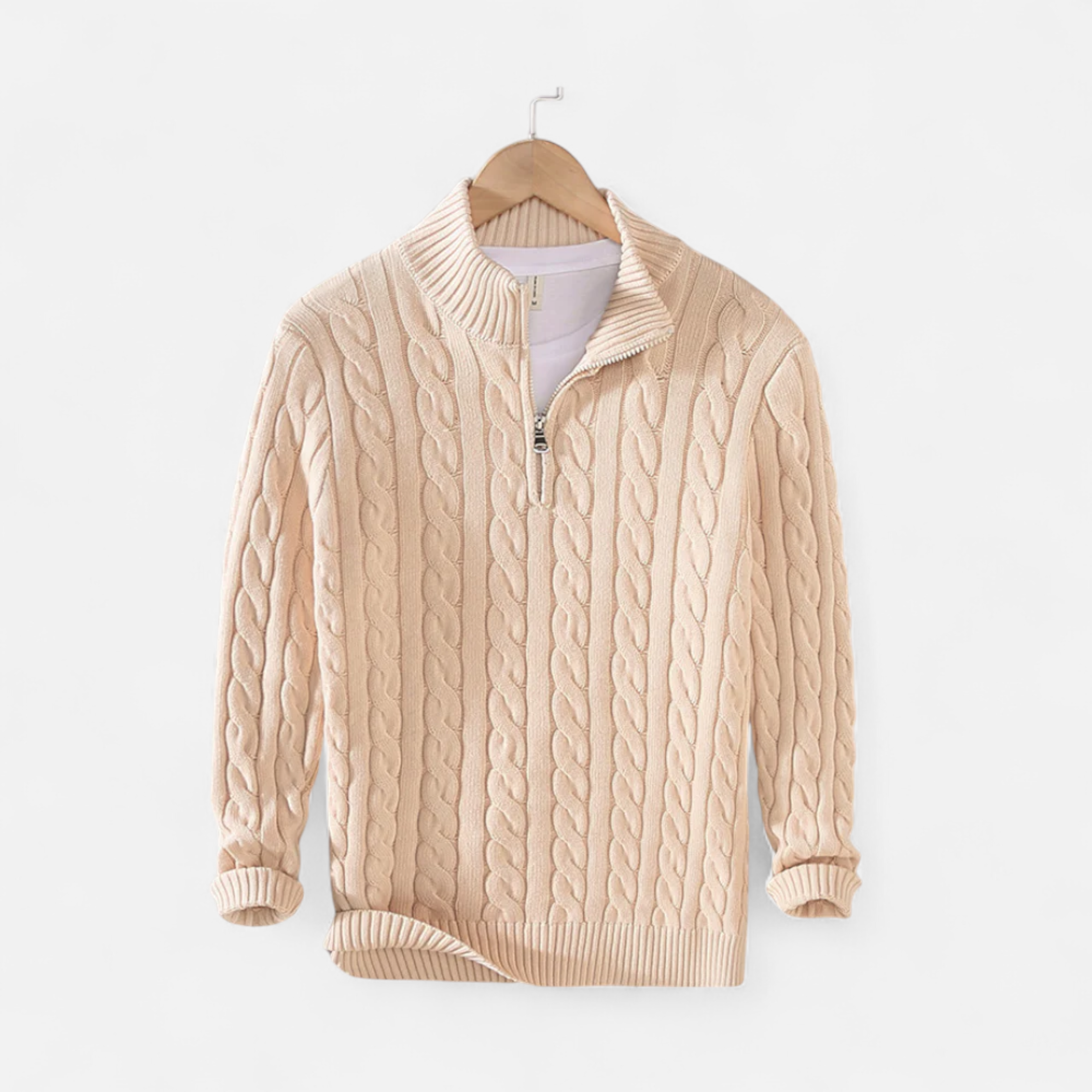 Cariova Mode | Men’s Half-Zip Sweater – Heritage Knitwear