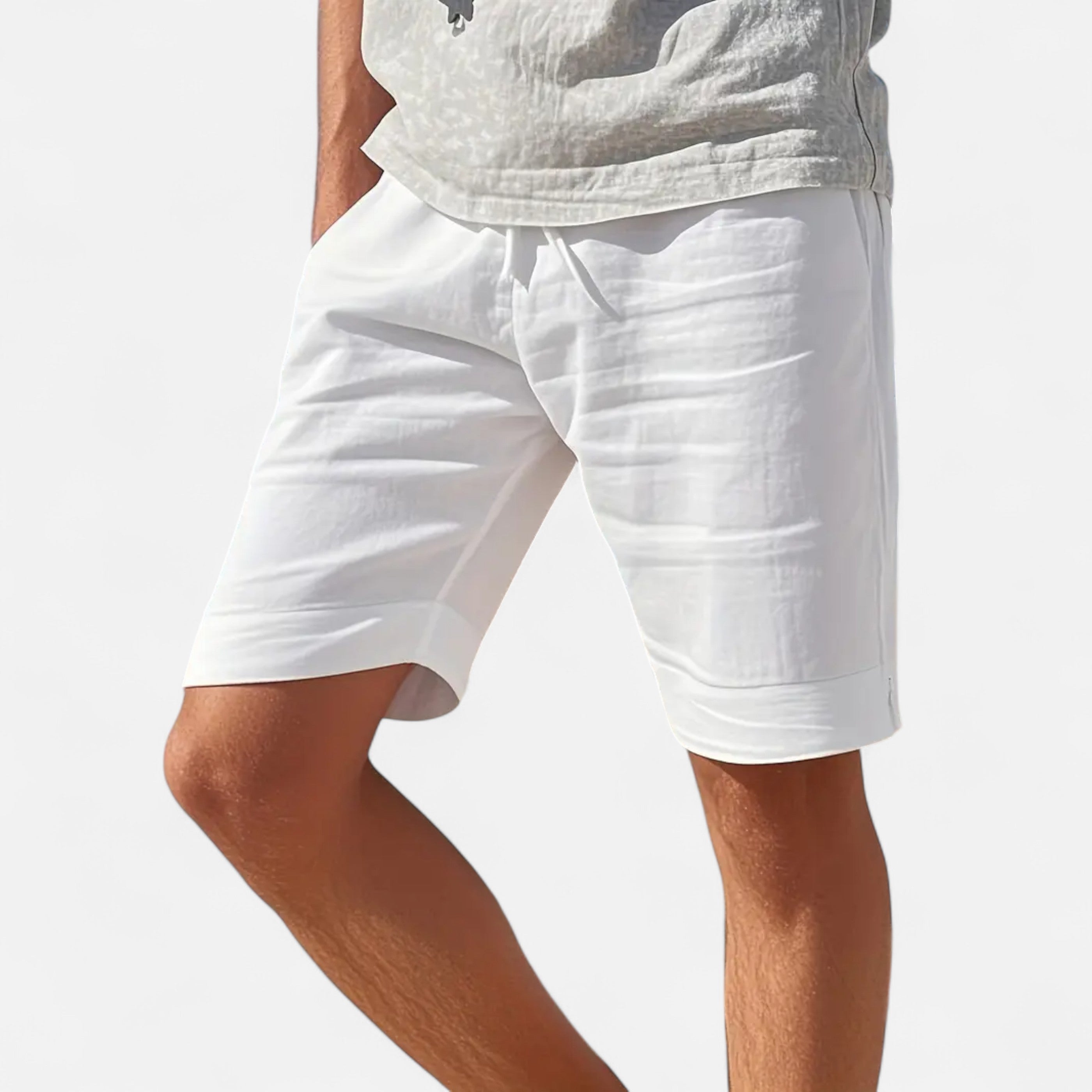 Cariova Mode | Men’s Linen Shorts – Riviera Summer Style