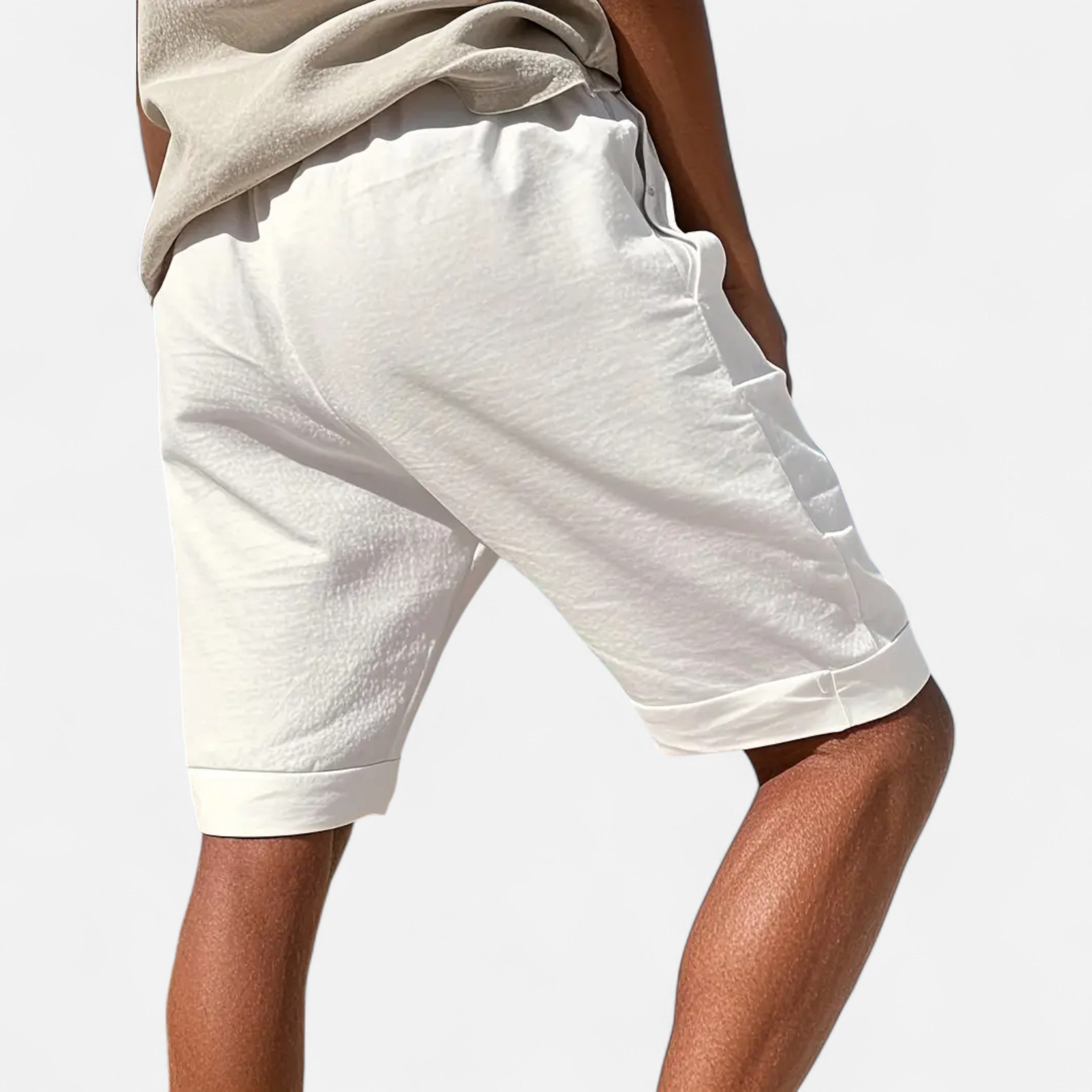 Cariova Mode | Men’s Linen Shorts – Riviera Summer Style