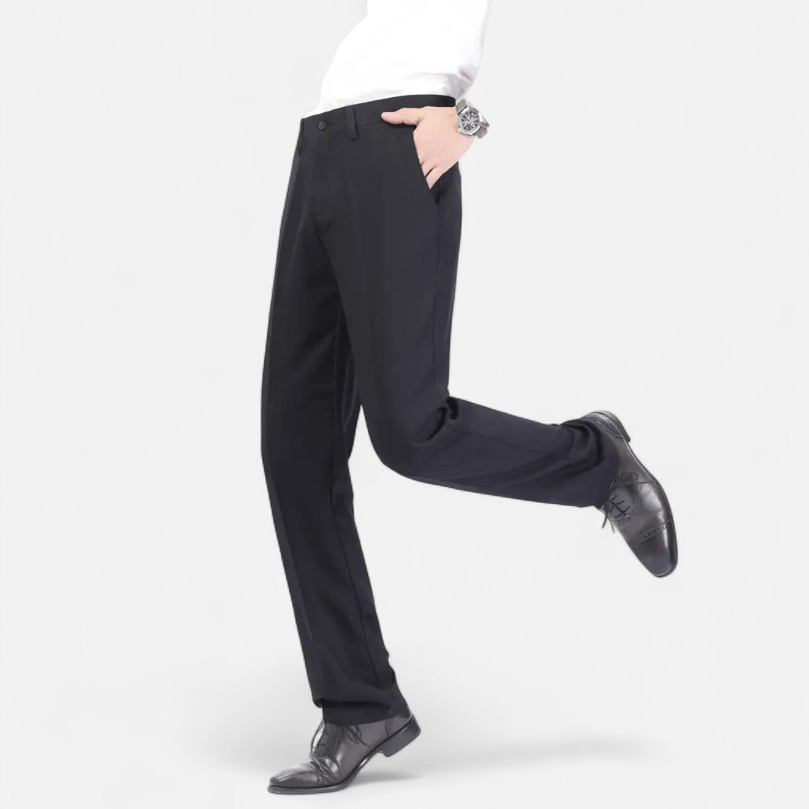 Cariova Mode | Men’s Classic Dress Trousers – Old Money Elegance