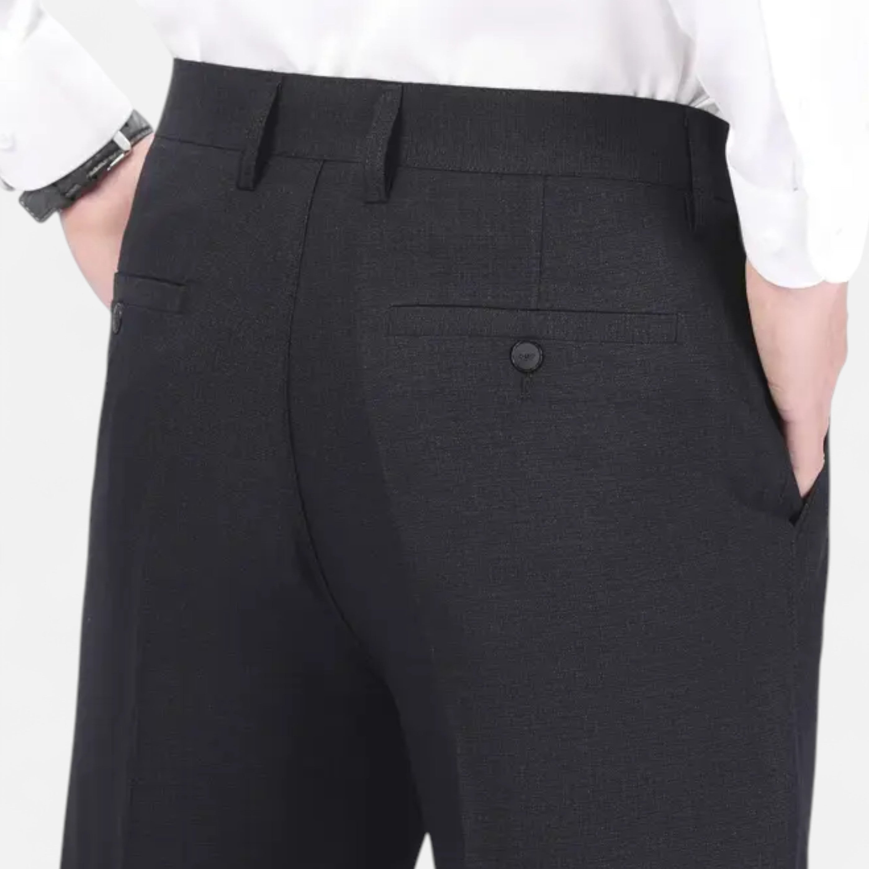 Cariova Mode | Men’s Classic Dress Trousers – Old Money Elegance