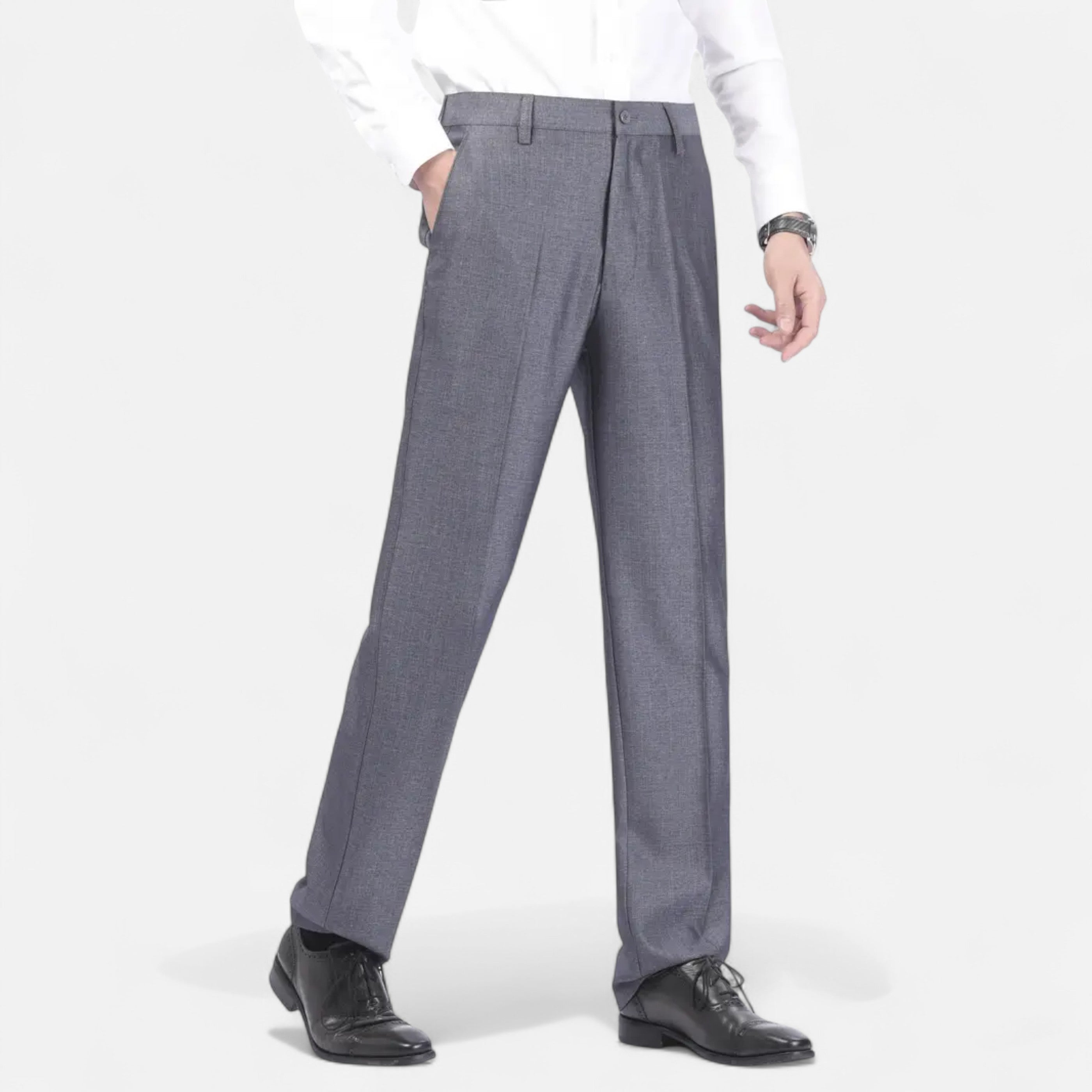Cariova Mode | Men’s Classic Dress Trousers – Old Money Elegance