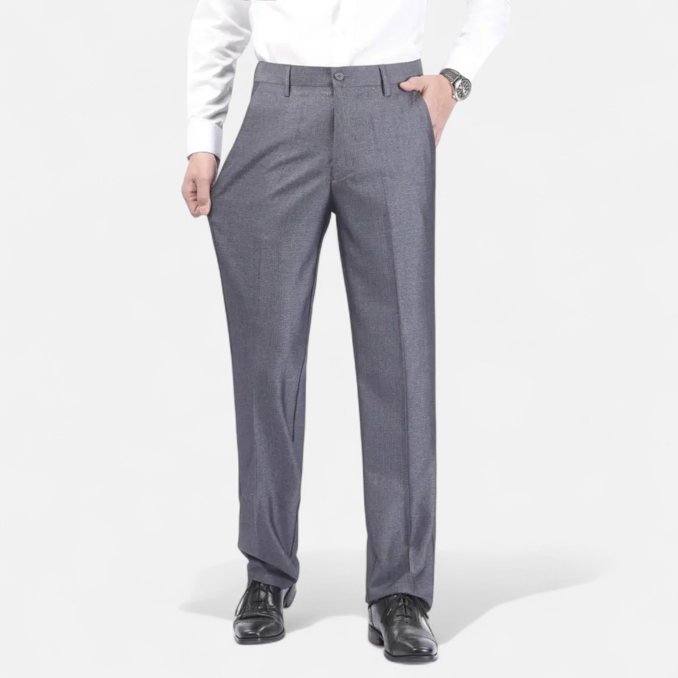 Cariova Mode | Men’s Classic Dress Trousers – Old Money Elegance