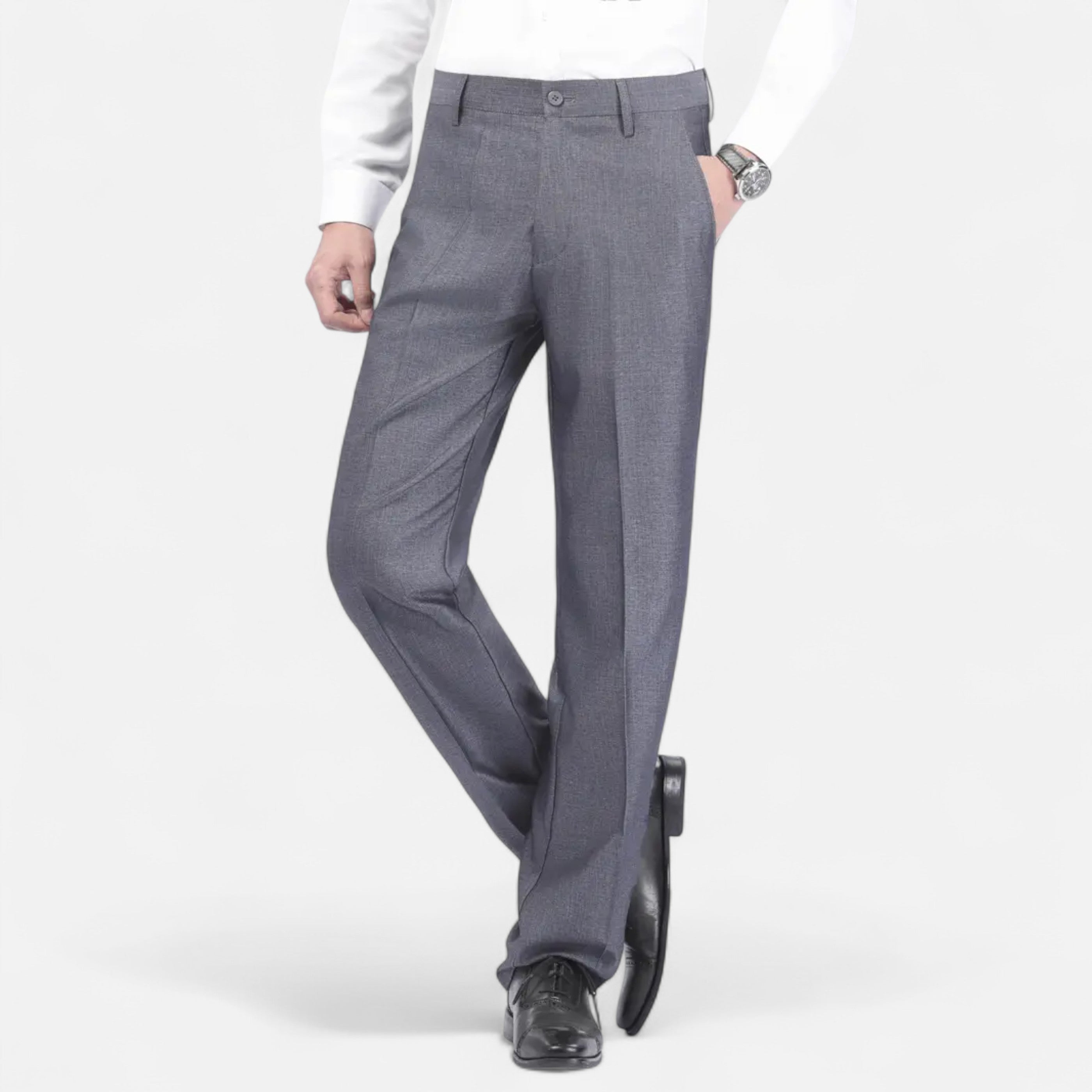 Cariova Mode | Men’s Classic Dress Trousers – Old Money Elegance