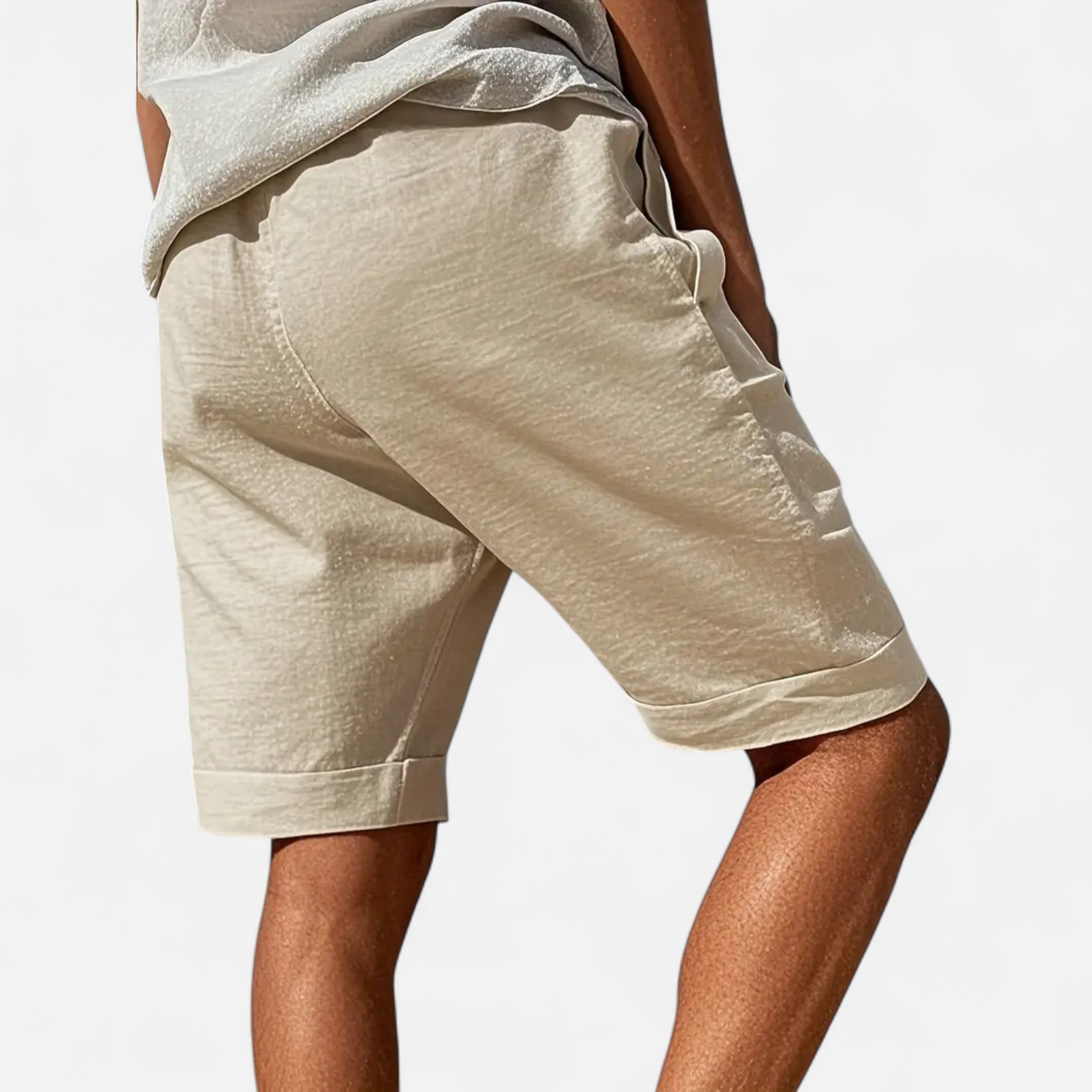 Cariova Mode | Men’s Linen Shorts – Riviera Summer Style