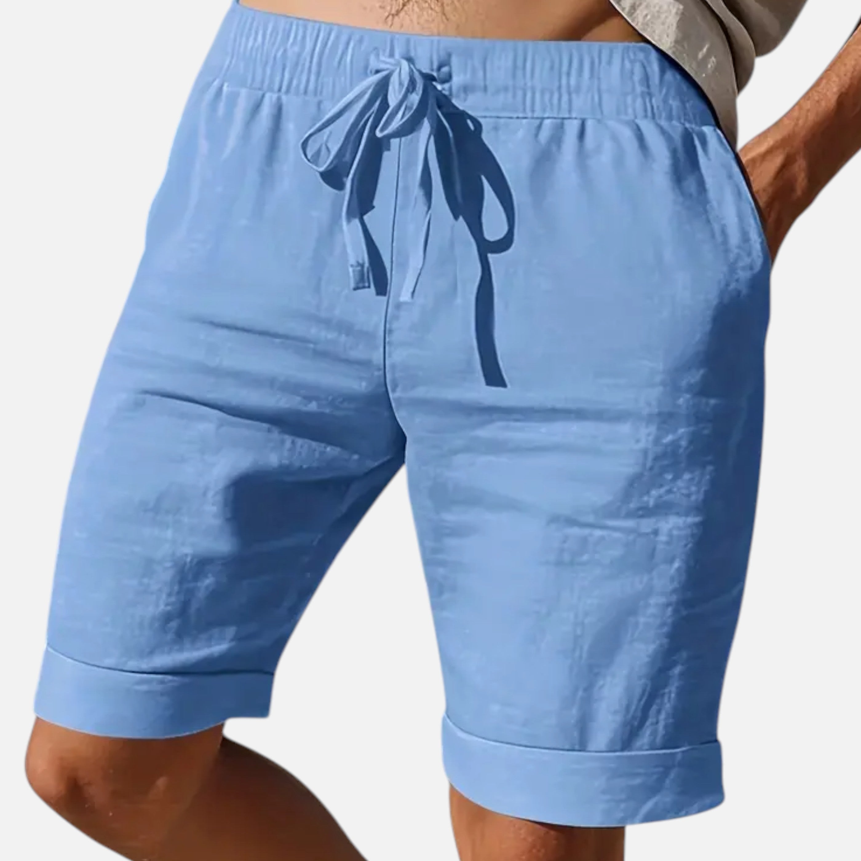 Cariova Mode | Men’s Linen Shorts – Riviera Summer Style