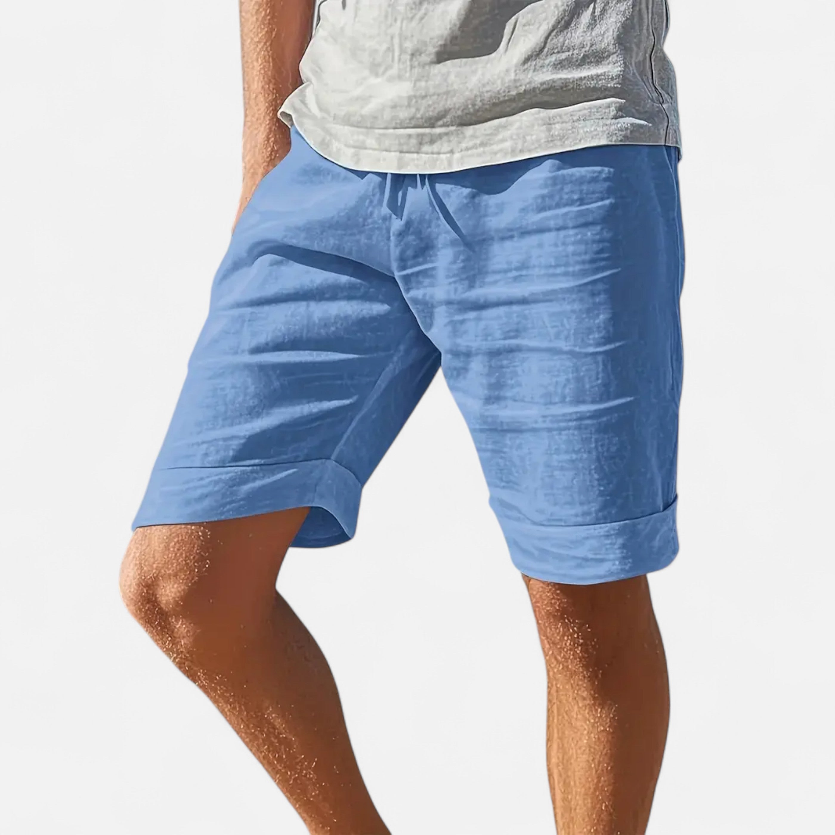 Cariova Mode | Men’s Linen Shorts – Riviera Summer Style