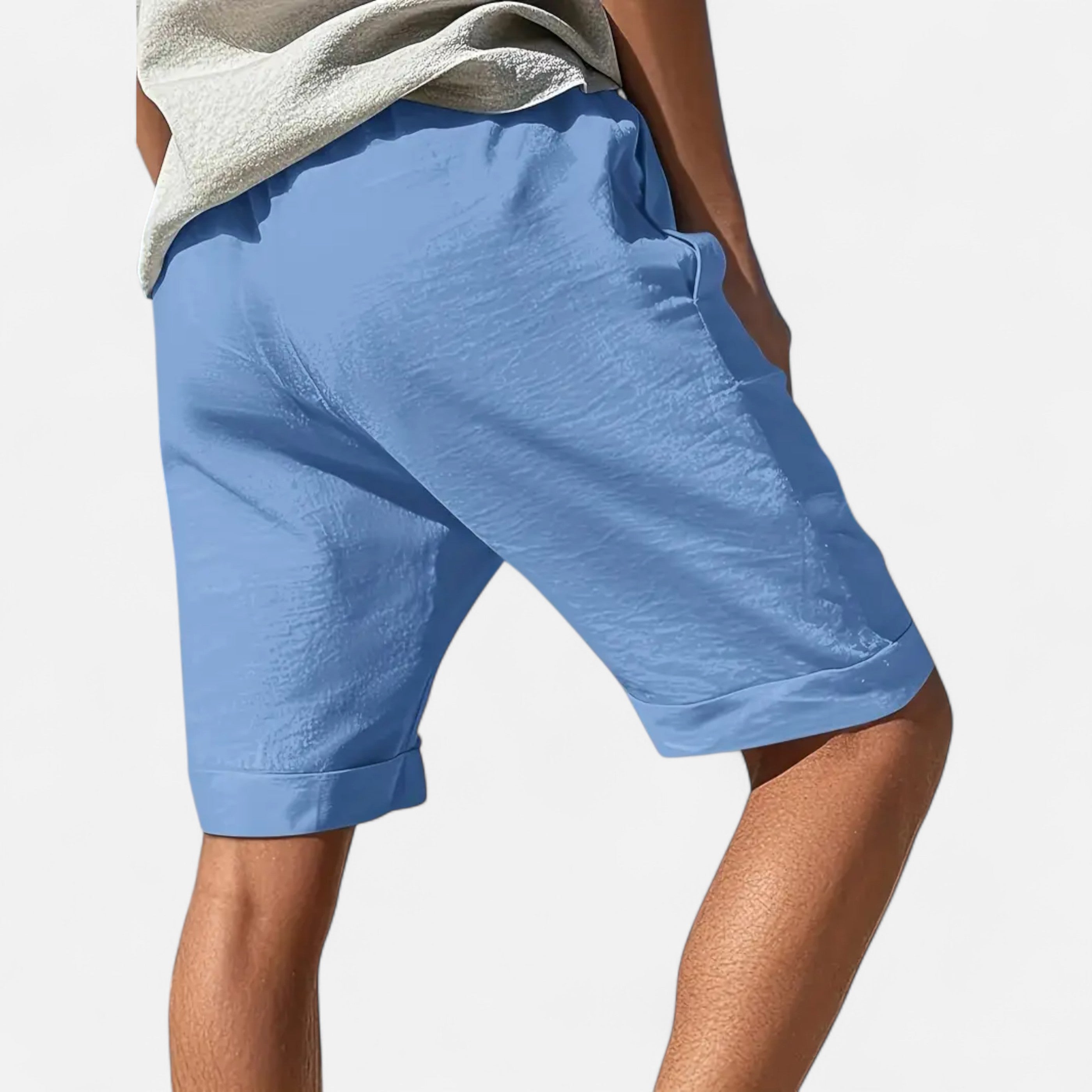 Cariova Mode | Men’s Linen Shorts – Riviera Summer Style
