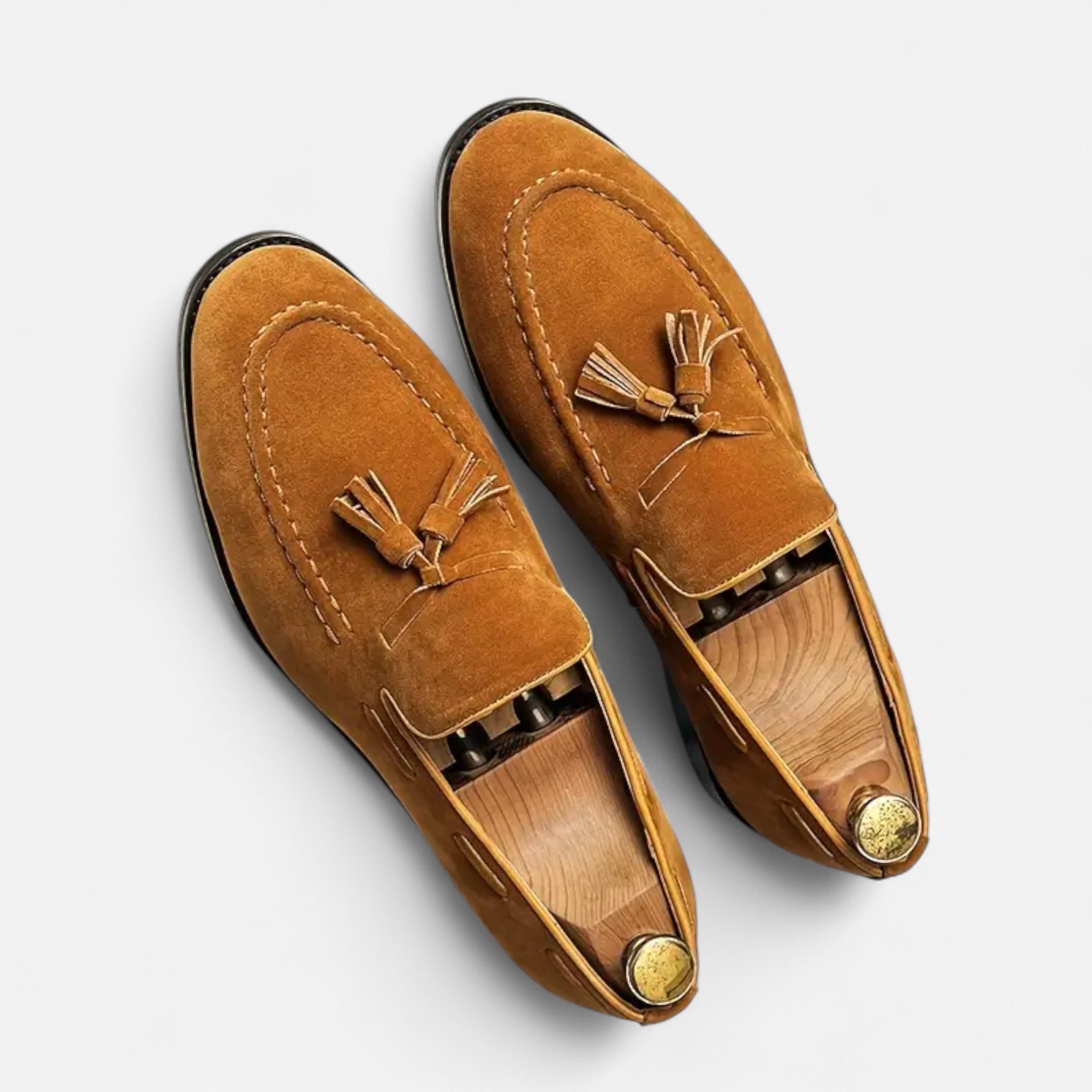 Cariova Mode | Men’s Classic Tassel Loafers – English Heritage