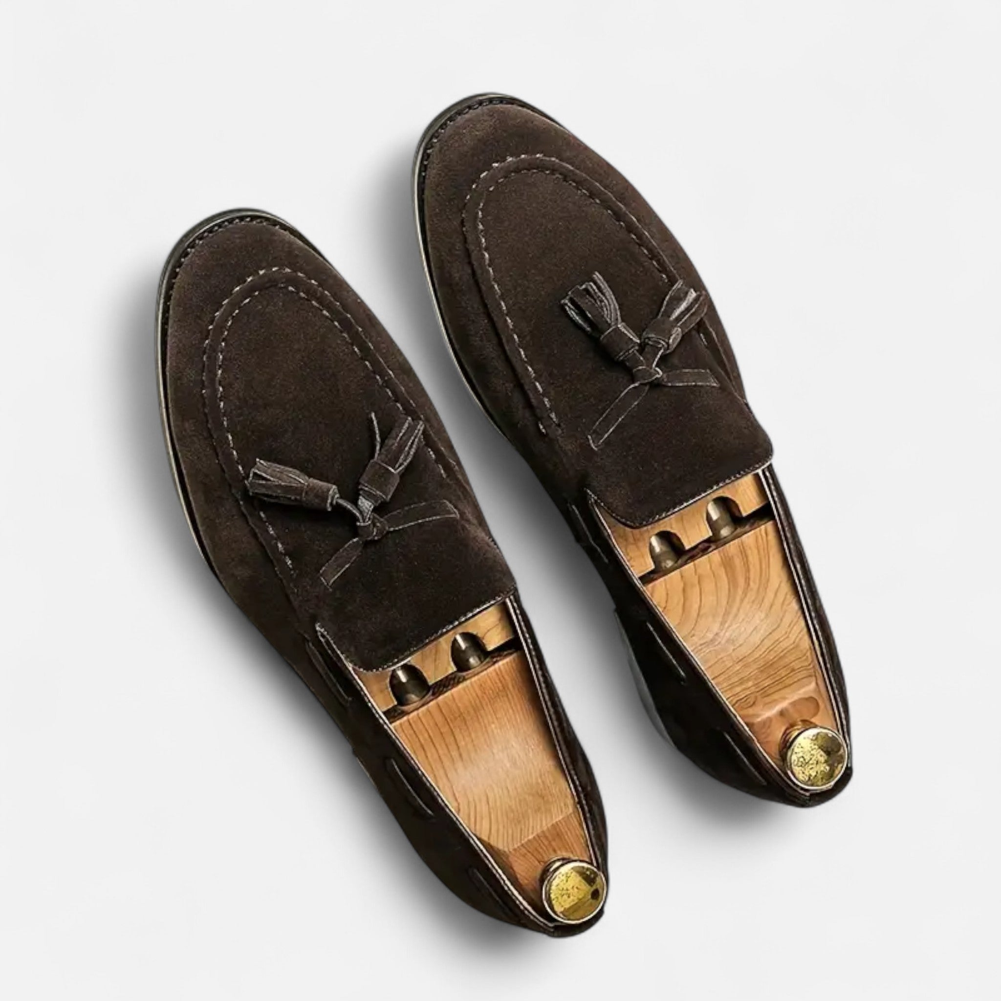 Cariova Mode | Men’s Classic Tassel Loafers – English Heritage