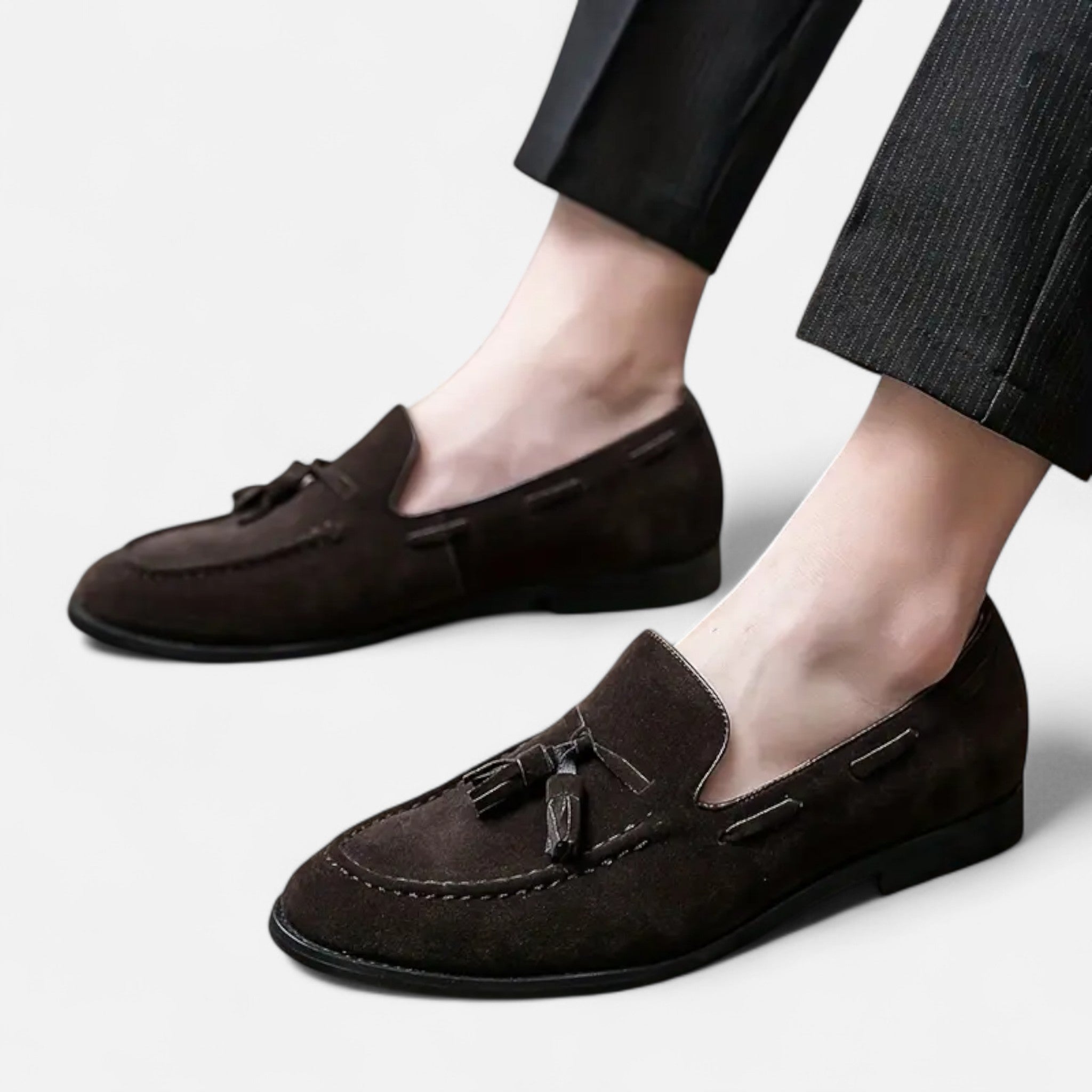 Cariova Mode | Men’s Classic Tassel Loafers – English Heritage