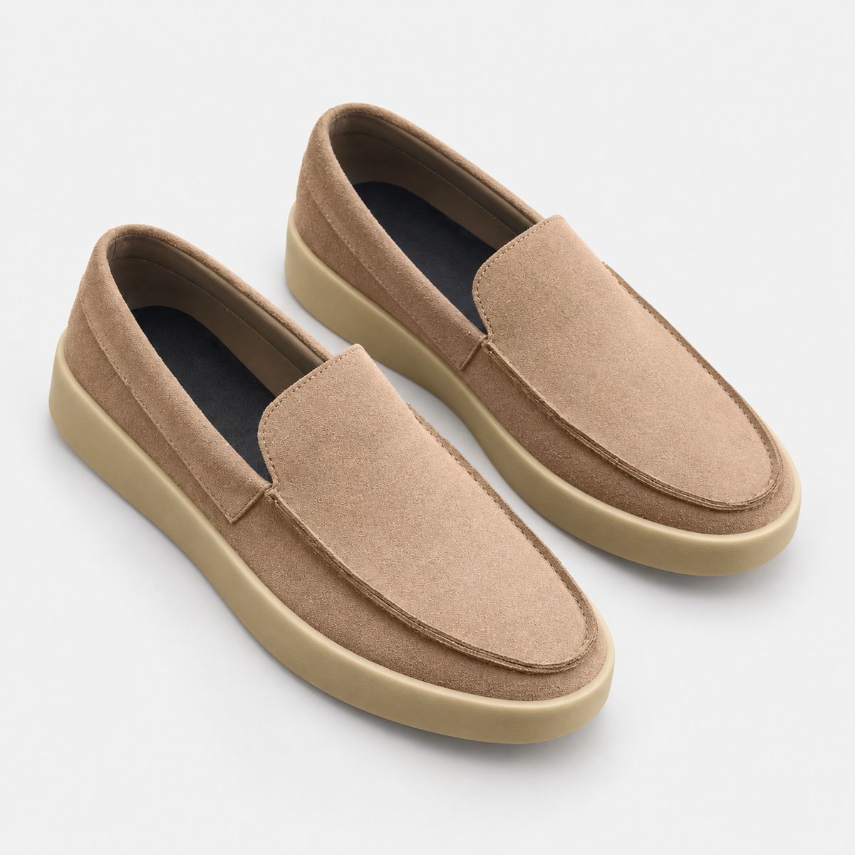Cariova Mode I Men's Gommino Driving Shoes - Round Toe Rubber Sole