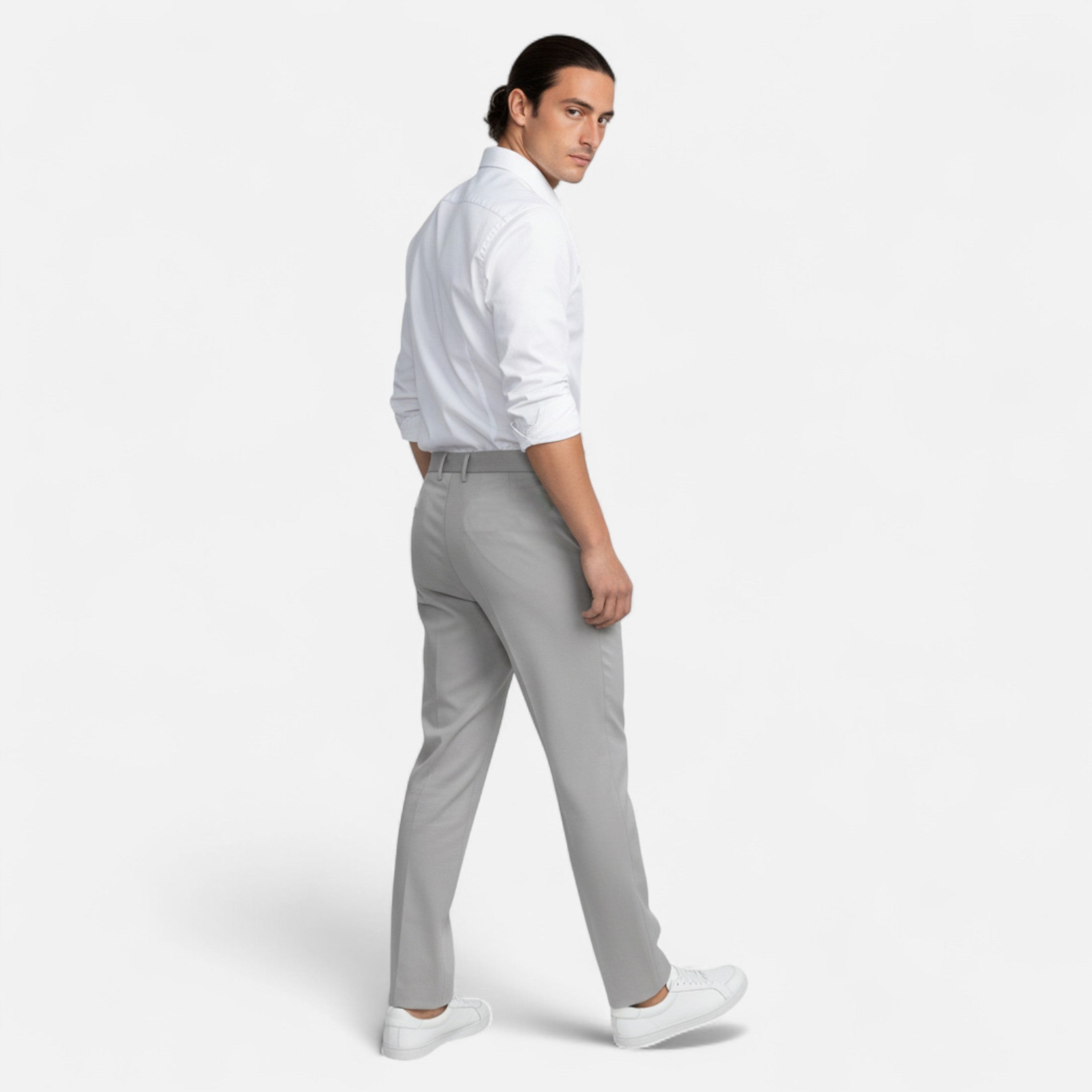 Cariova Mode | Men’s Vintage Dress Trousers – Timeless Loose Fit